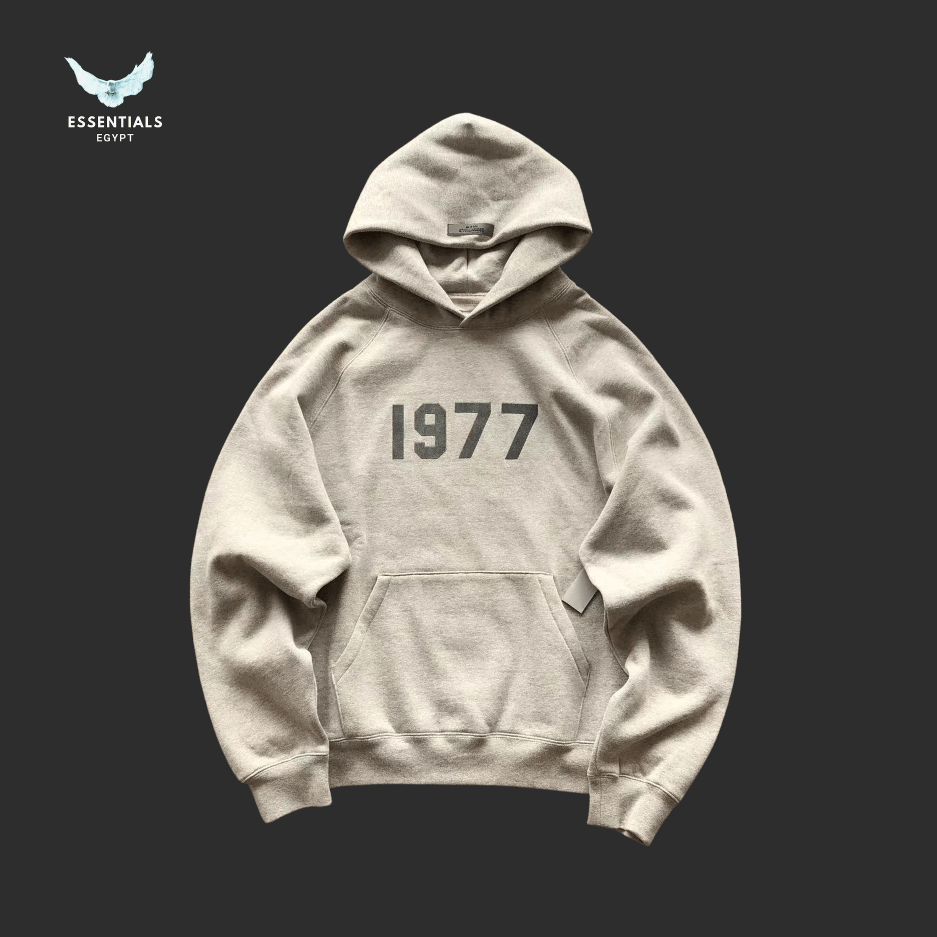 Essentials Hoodie – 1977 Archive Logo - ESSENTIALS EGYPT