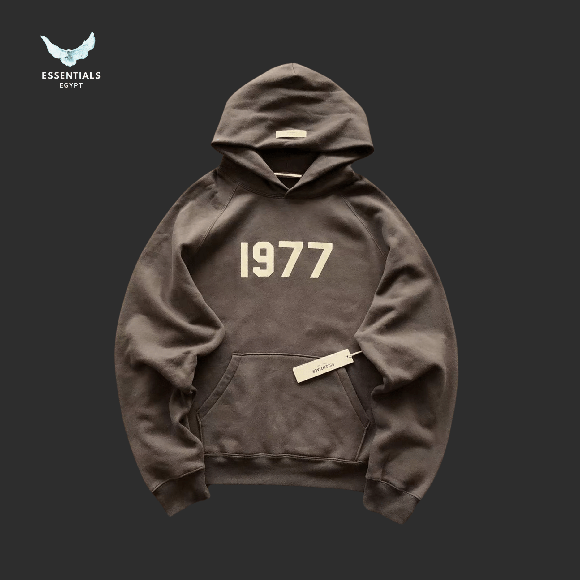 Essentials Hoodie – 1977 Archive Logo - ESSENTIALS EGYPT