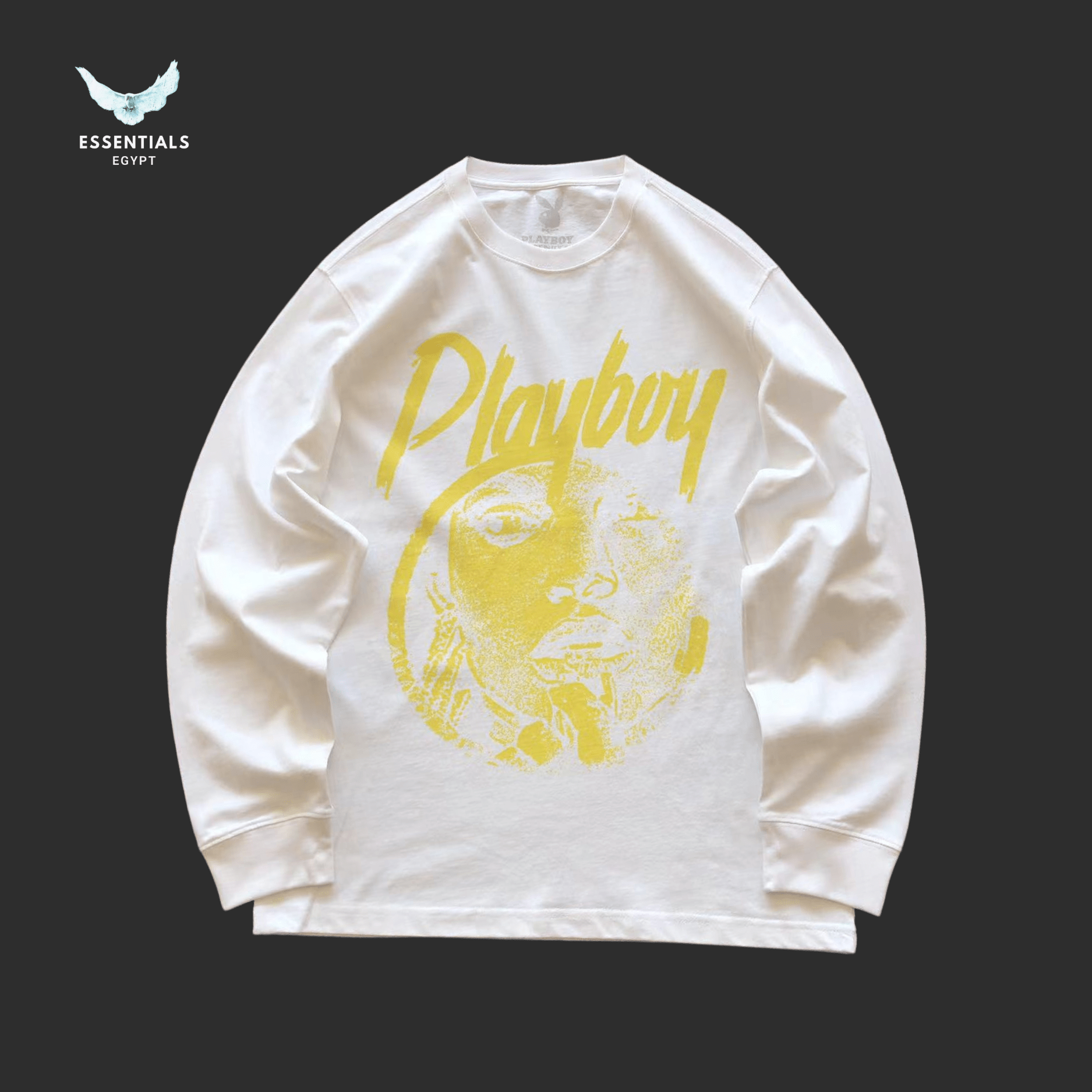 Playboy Long Sleeve T-Shirt – Flame Graphic Edition - ESSENTIALS EGYPT