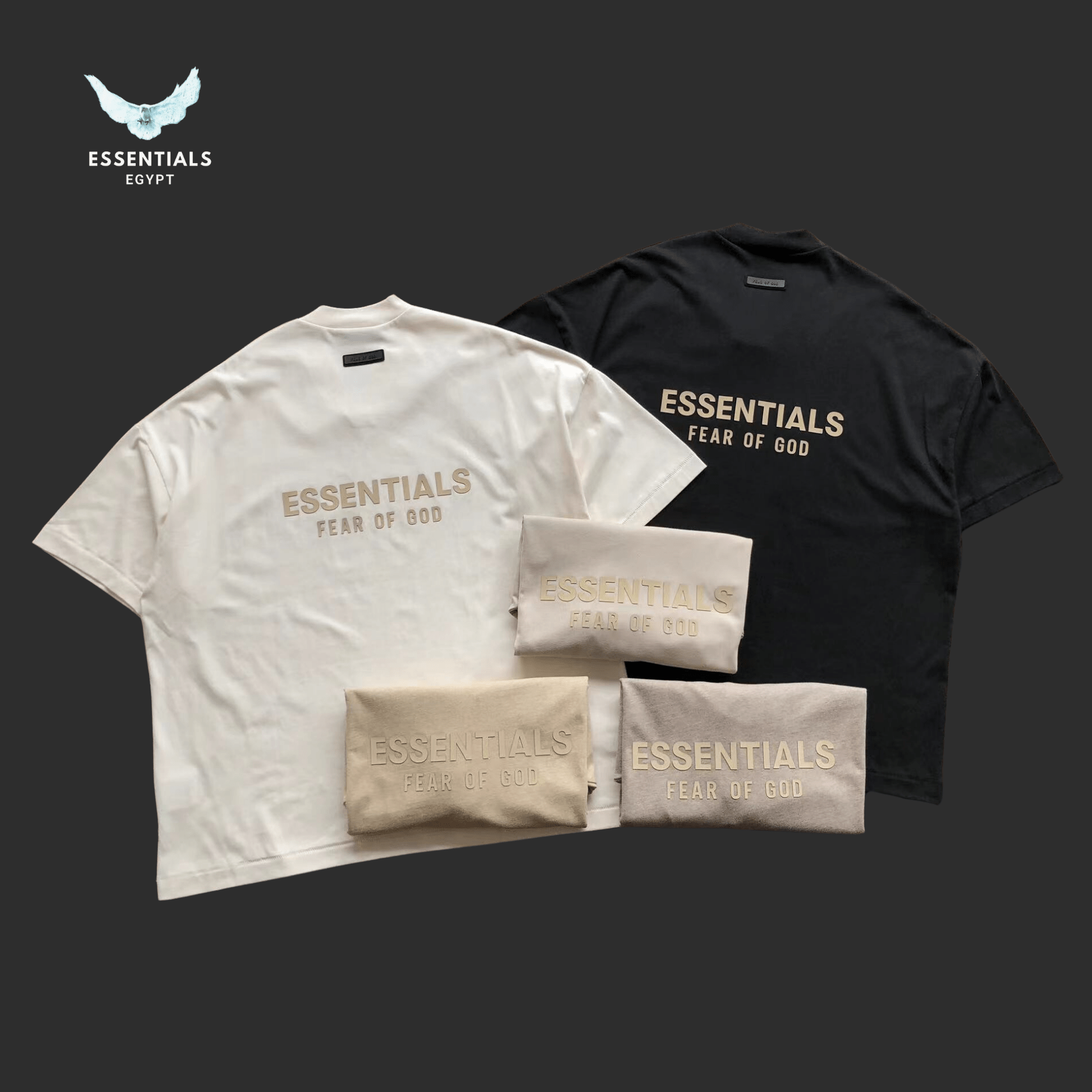 Essentials T-Shirt – Neutral Basics - ESSENTIALS EGYPT