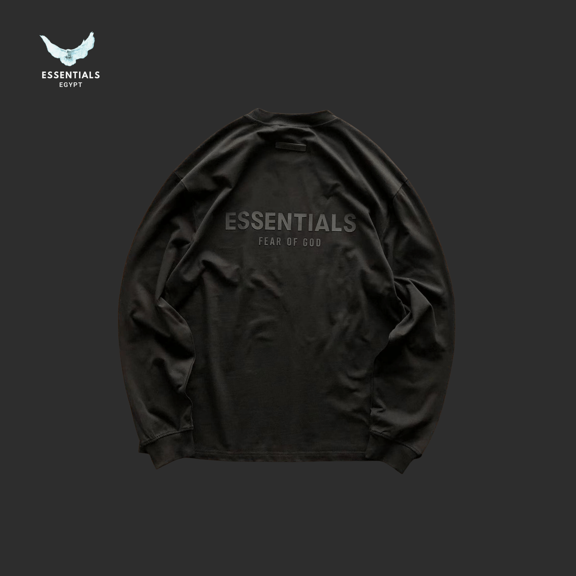 Essentials Long Sleeve – Core Logo - ESSENTIALS EGYPT