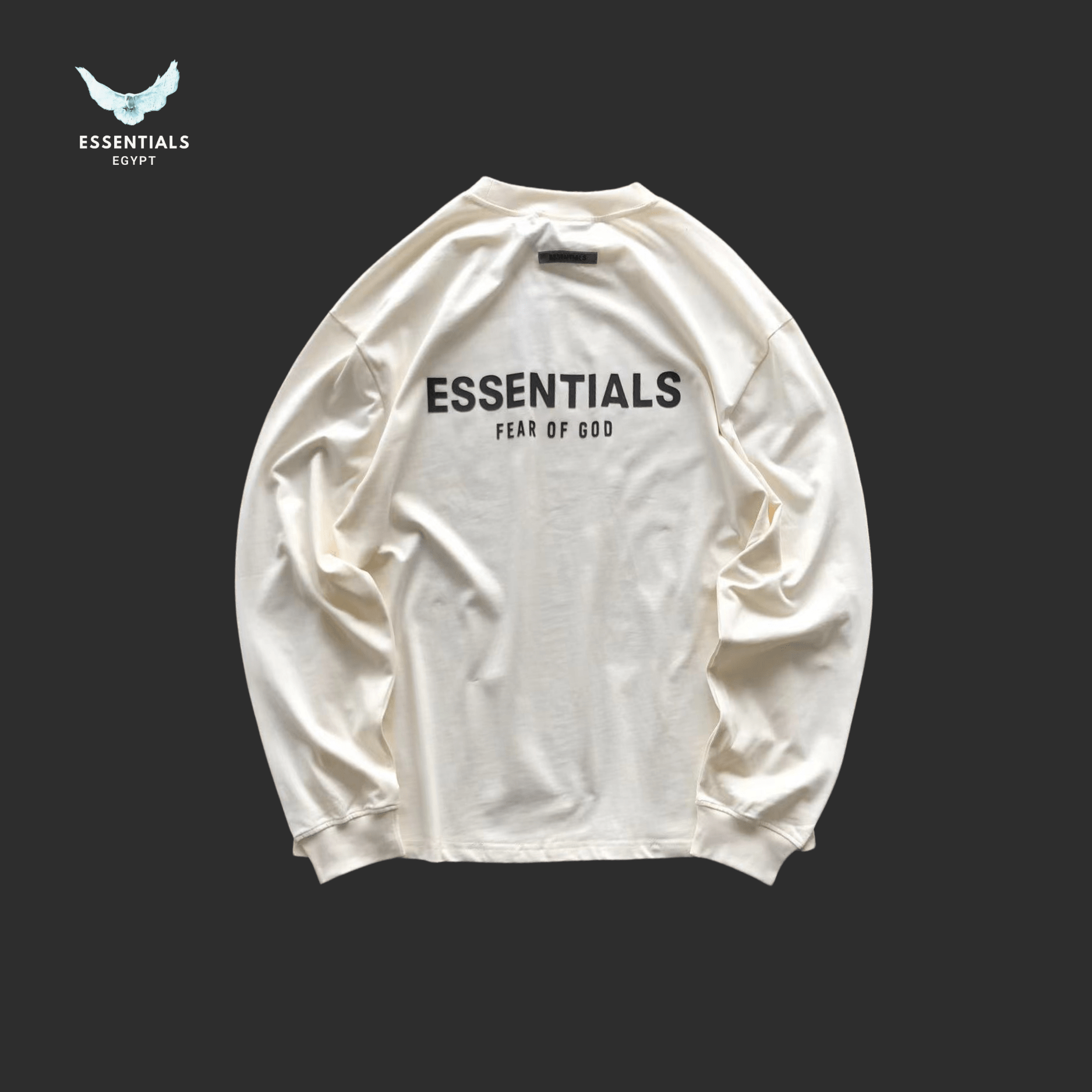 Essentials Long Sleeve – Core Logo - ESSENTIALS EGYPT