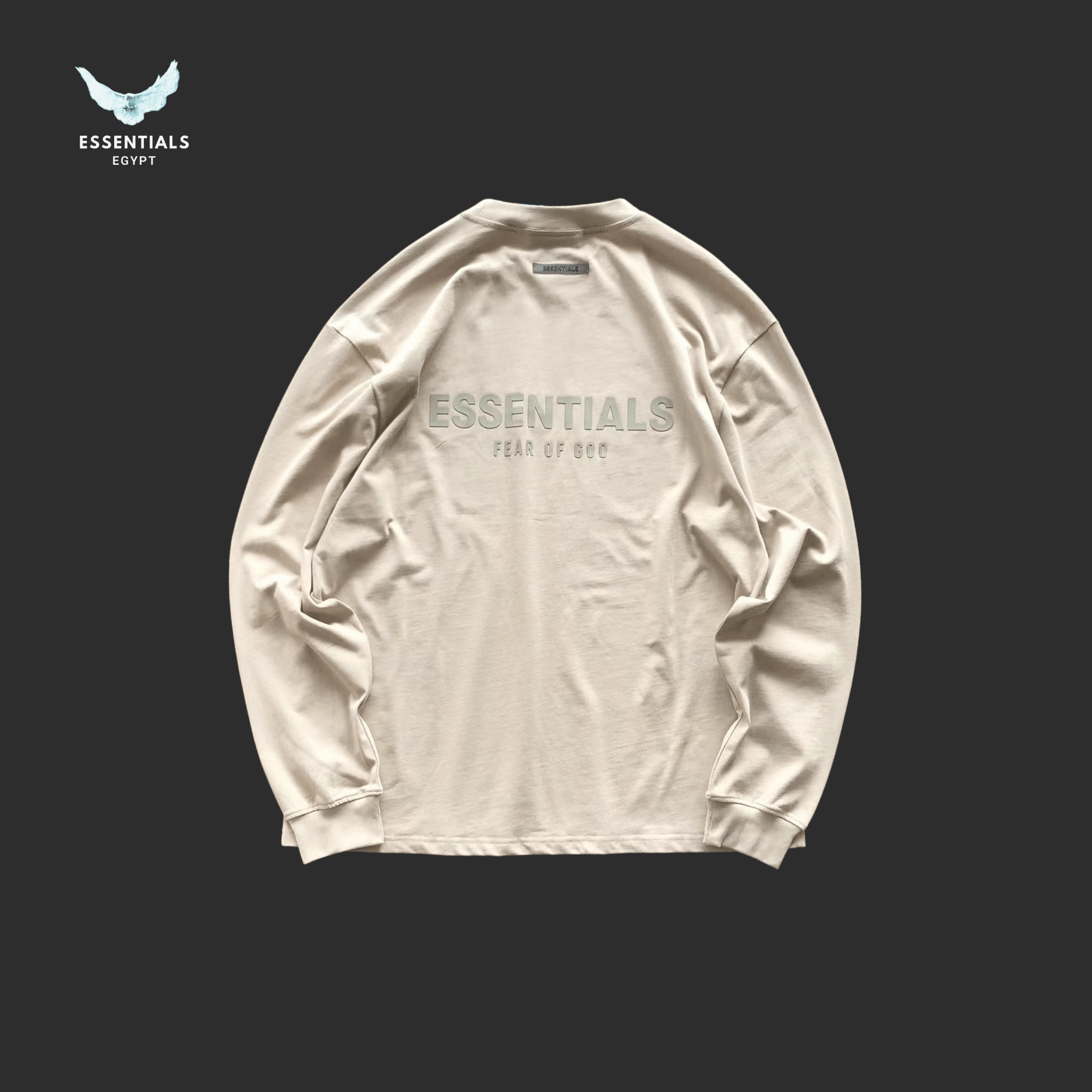 Essentials Long Sleeve – Core Logo - ESSENTIALS EGYPT