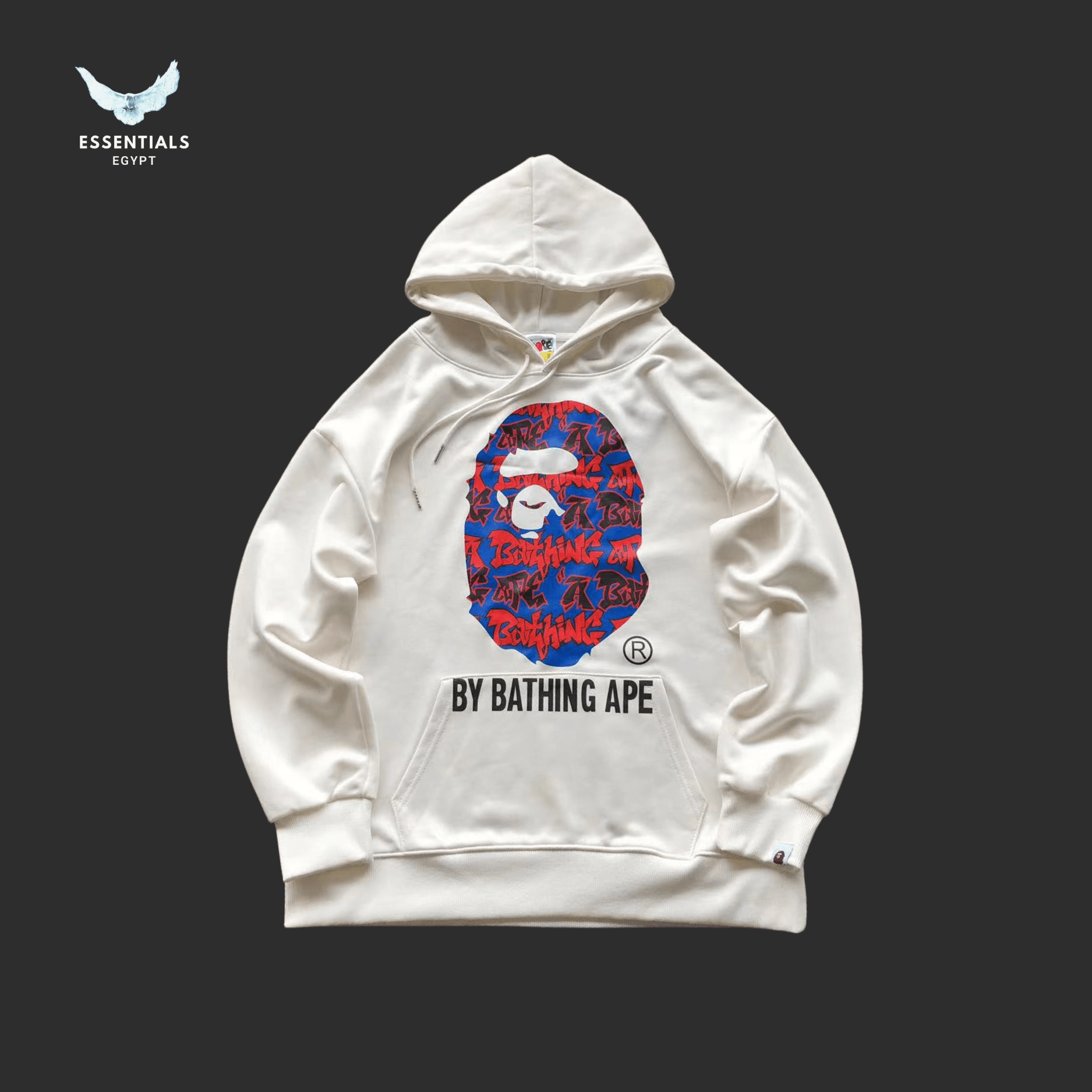 BAPE Hoodie – Camo Face Print - ESSENTIALS EGYPT