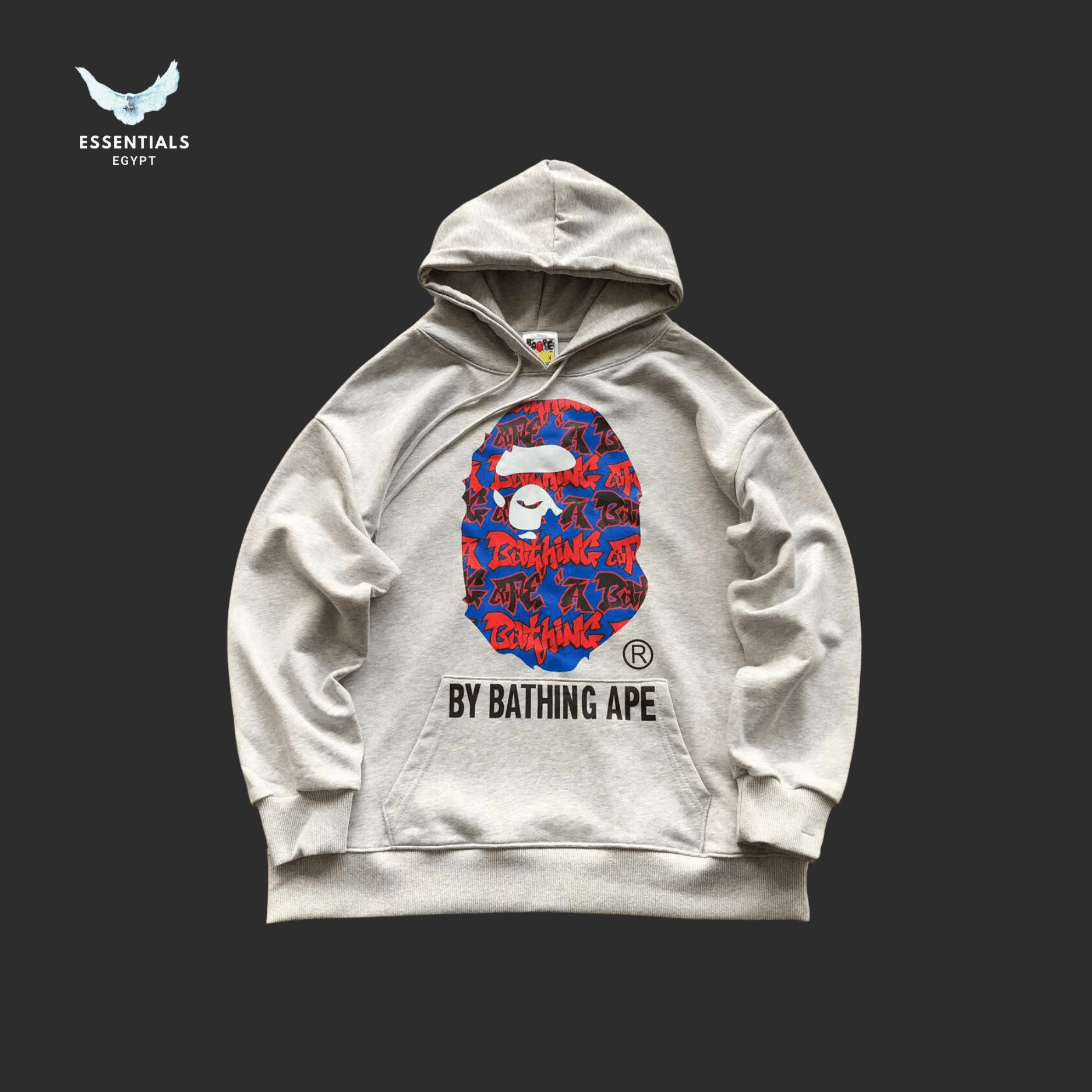 BAPE Hoodie – Camo Face Print - ESSENTIALS EGYPT