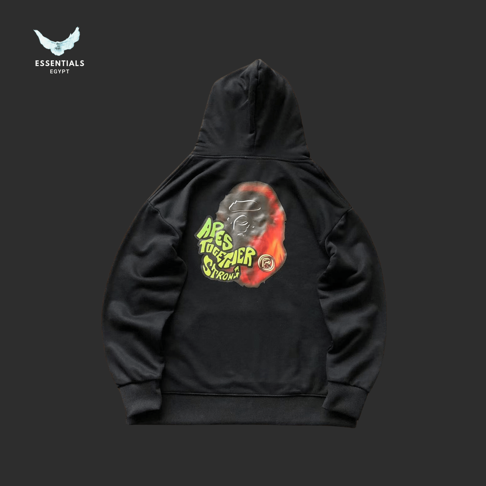 BAPE Hoodie – Fire Camo Face - ESSENTIALS EGYPT