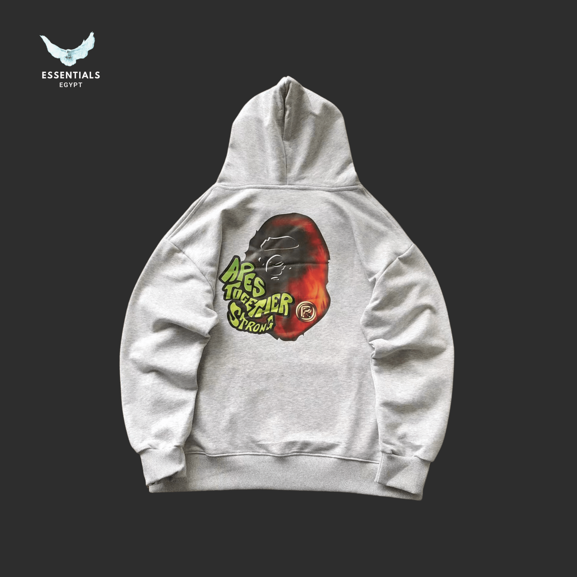 BAPE Hoodie – Fire Camo Face - ESSENTIALS EGYPT