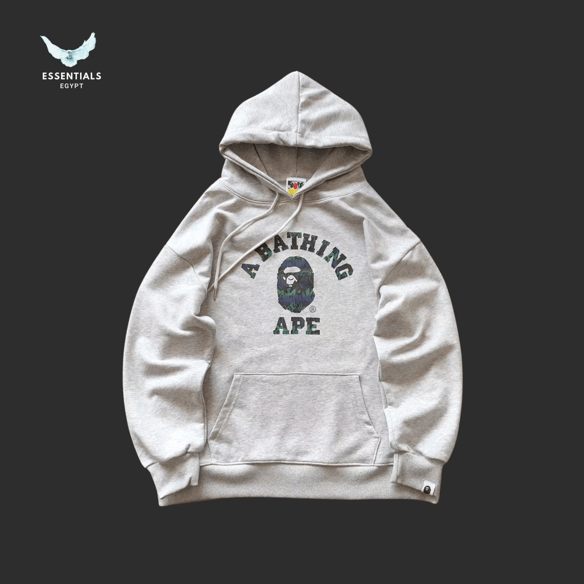 BAPE Hoodie – Classic Ape Logo - ESSENTIALS EGYPT