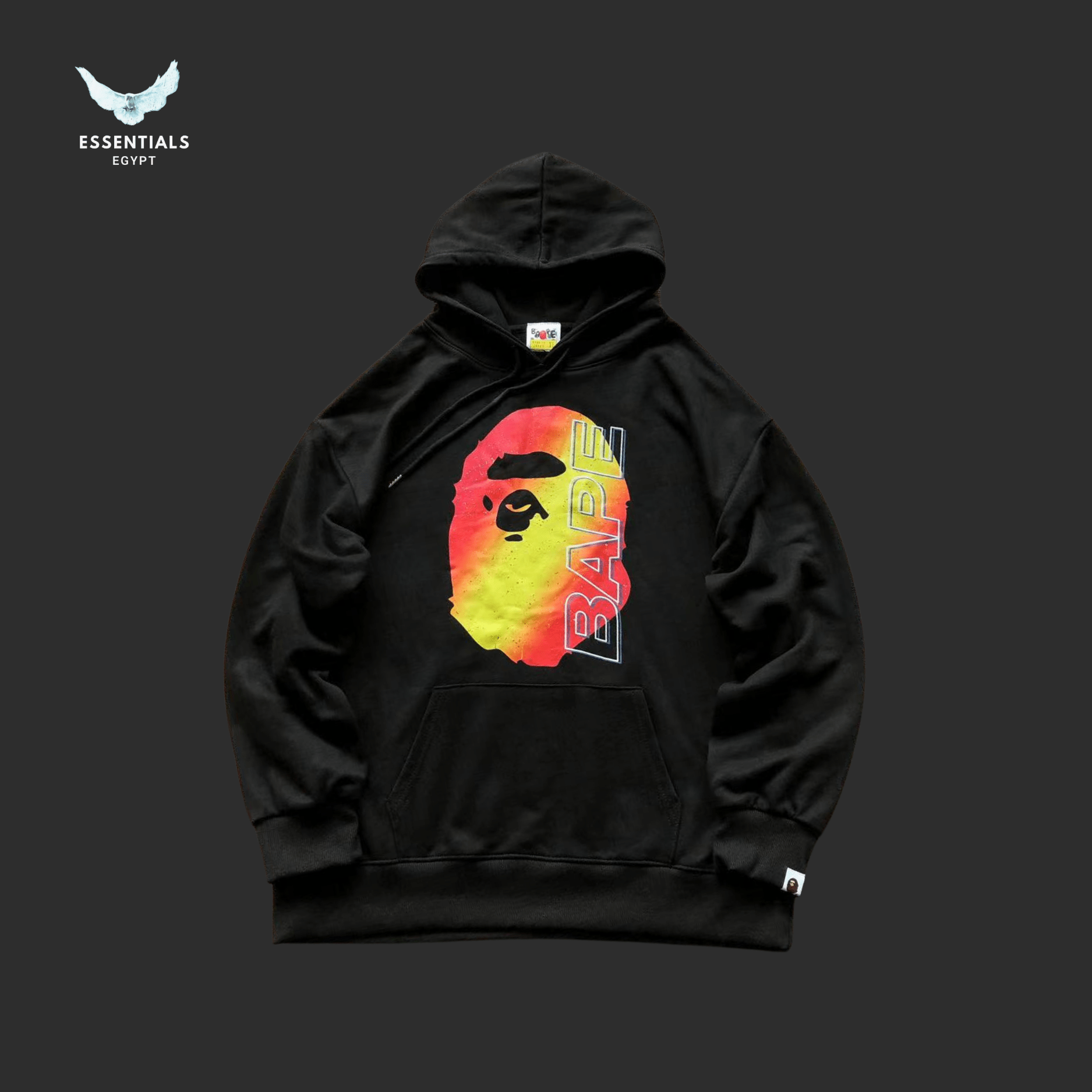 BAPE Hoodie – Dual Ape Face - ESSENTIALS EGYPT