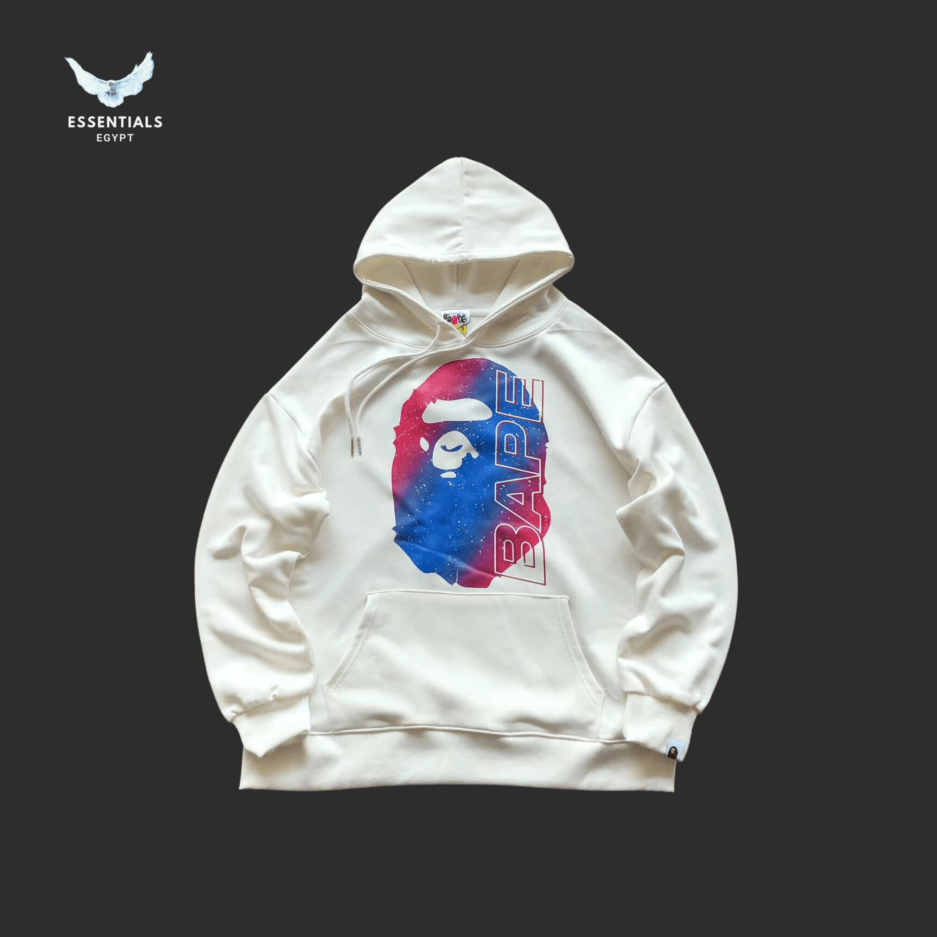 BAPE Hoodie – Dual Ape Face - ESSENTIALS EGYPT