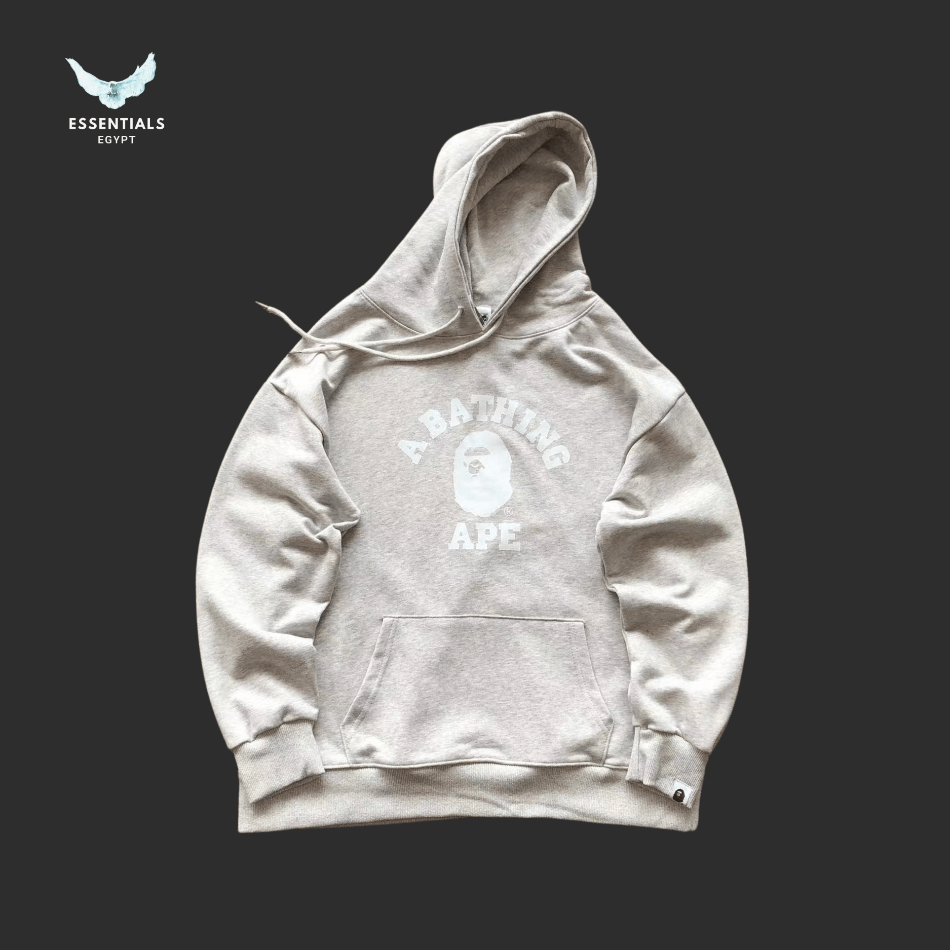 BAPE Ape Head Hoodie – Classic Black & White - ESSENTIALS EGYPT