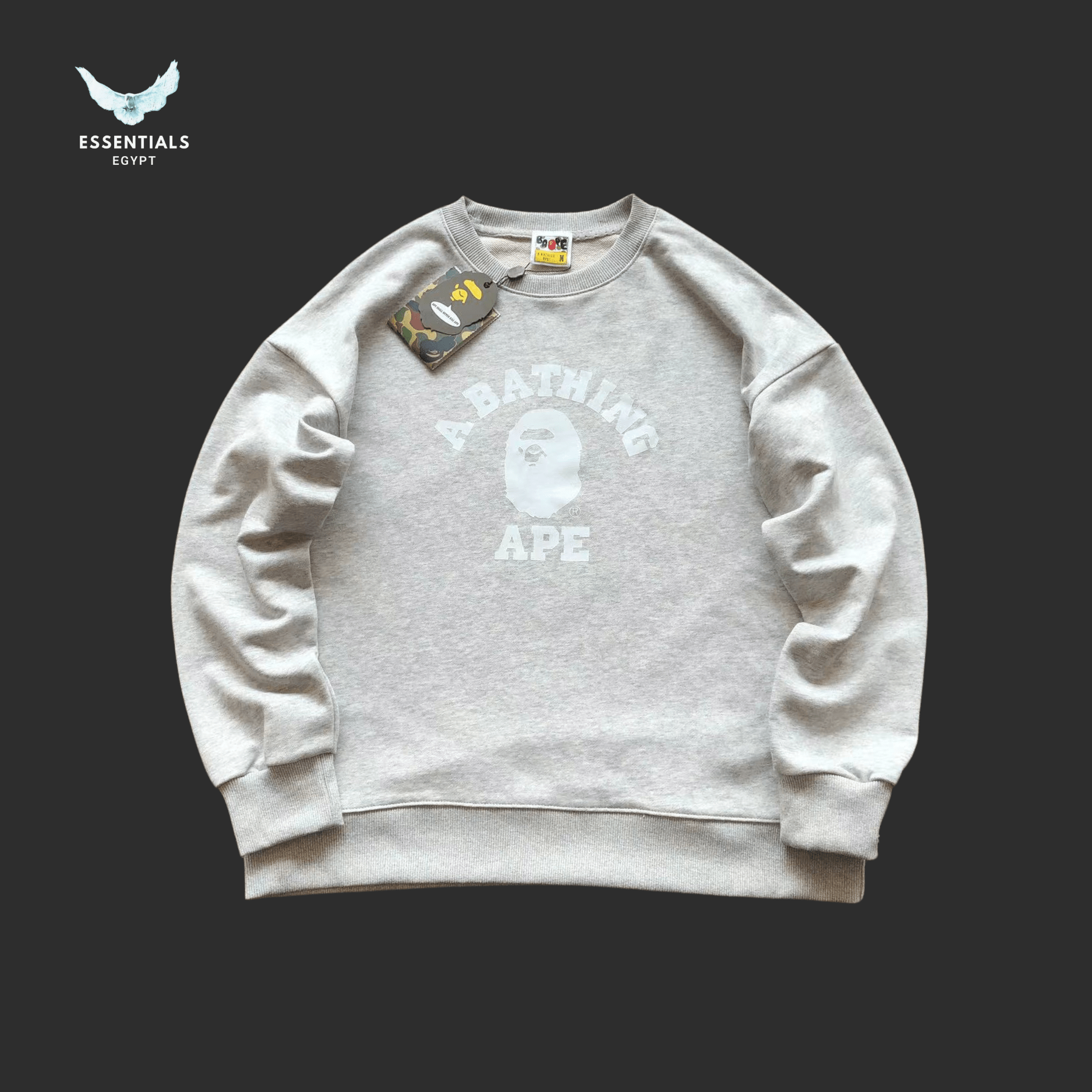 BAPE Sweater – Arch Logo - ESSENTIALS EGYPT