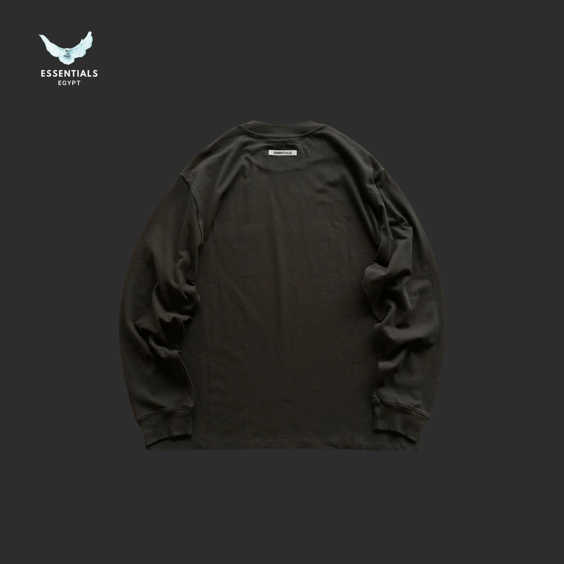 Essentials Long Sleeve – Clean Logo Tee - ESSENTIALS EGYPT