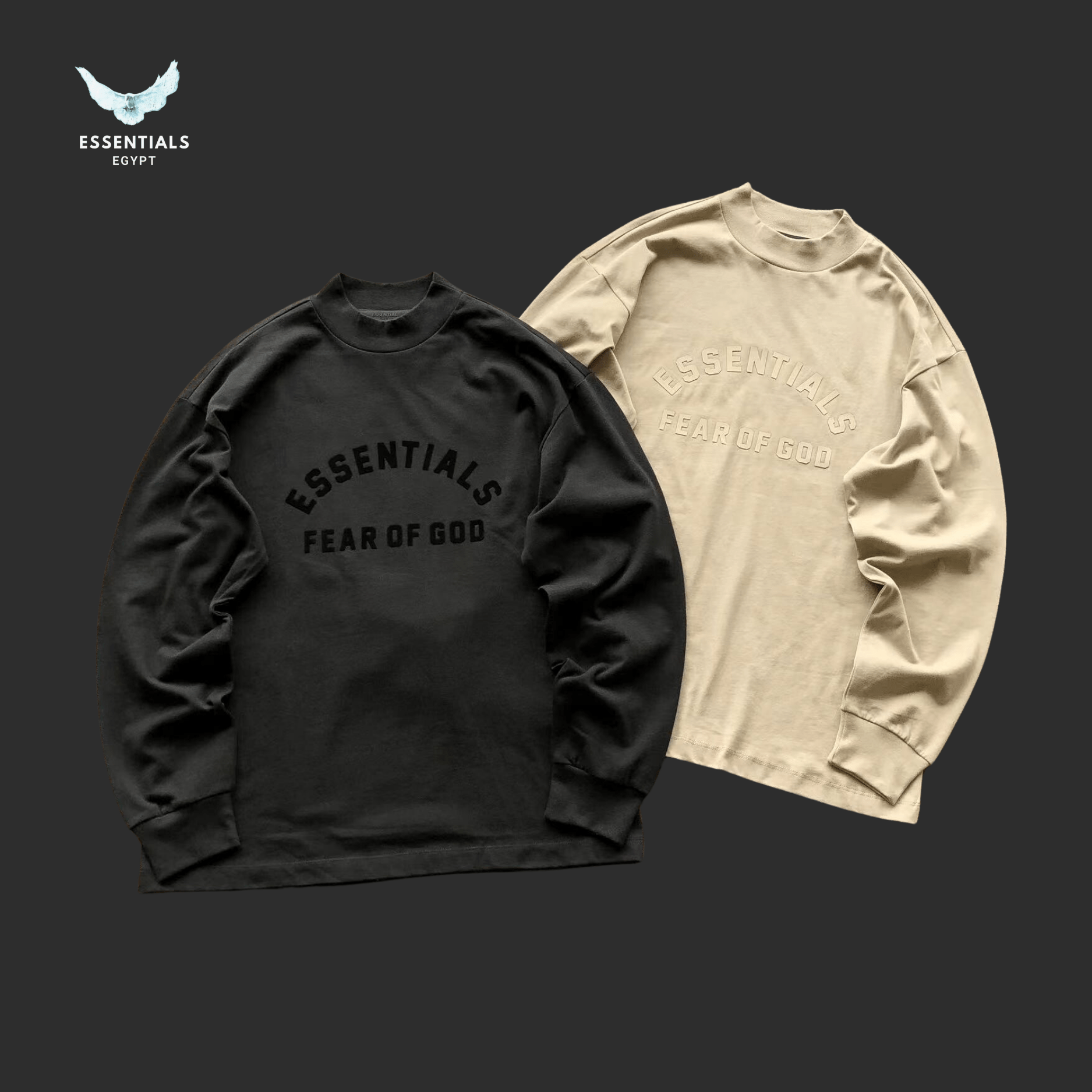 Essentials Long - Sleeve – Dusty Color Edition - ESSENTIALS EGYPT