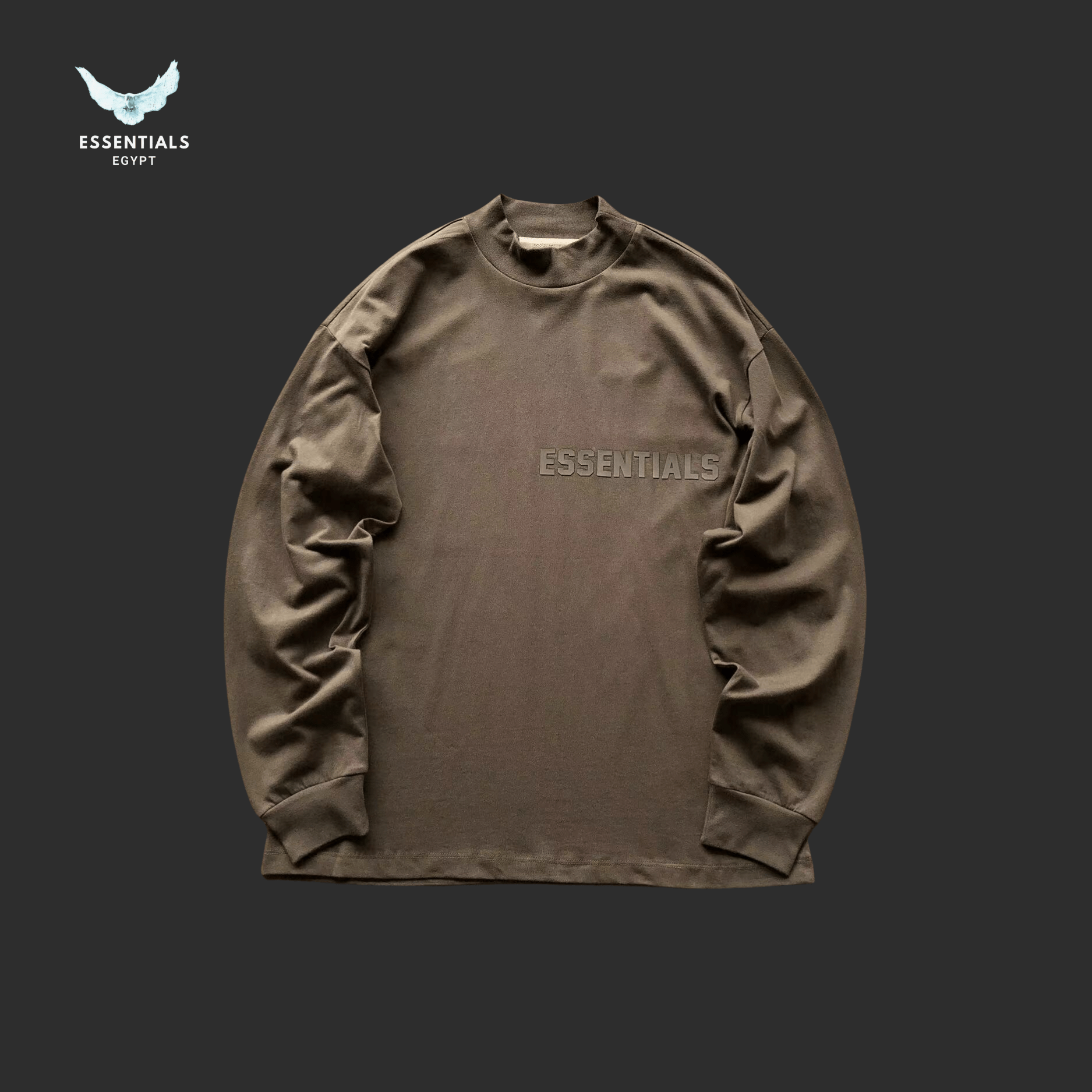 Essentials Fear of God Long - Sleeve – Sand Finish - ESSENTIALS EGYPT