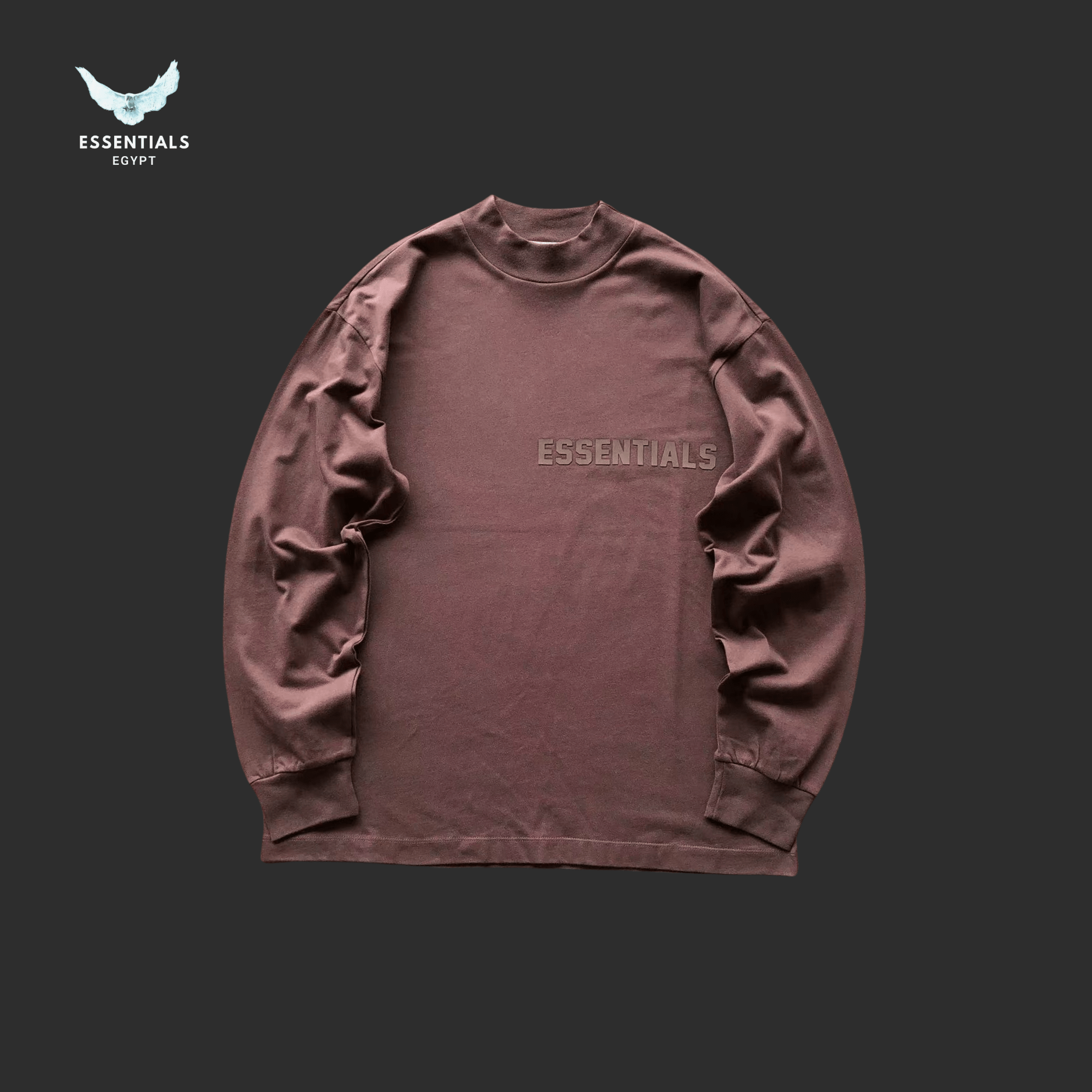 Essentials Fear of God Long - Sleeve – Sand Finish - ESSENTIALS EGYPT