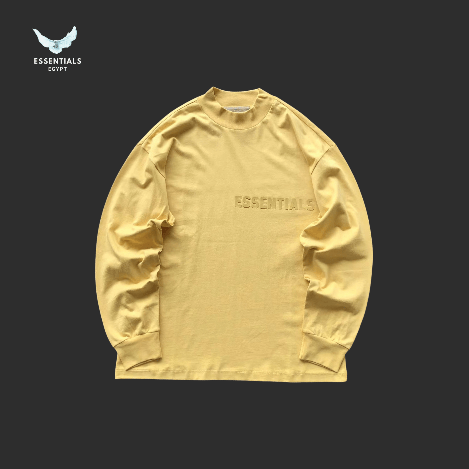 Essentials Fear of God Long - Sleeve – Sand Finish - ESSENTIALS EGYPT