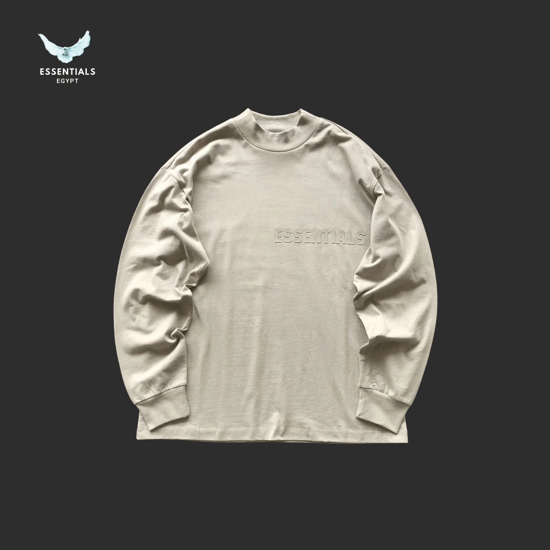 Essentials Fear of God Long - Sleeve – Sand Finish - ESSENTIALS EGYPT
