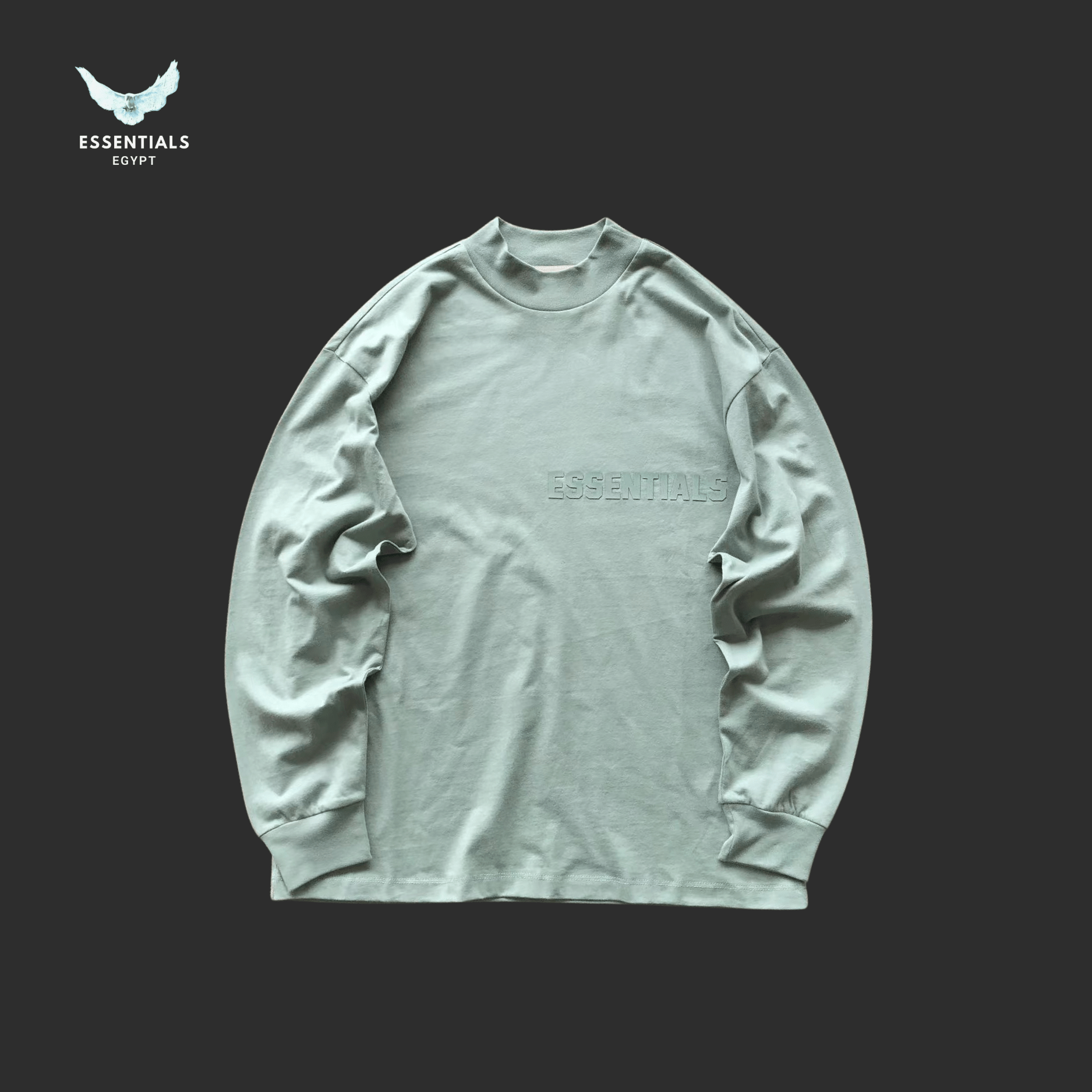 Essentials Fear of God Long - Sleeve – Sand Finish - ESSENTIALS EGYPT