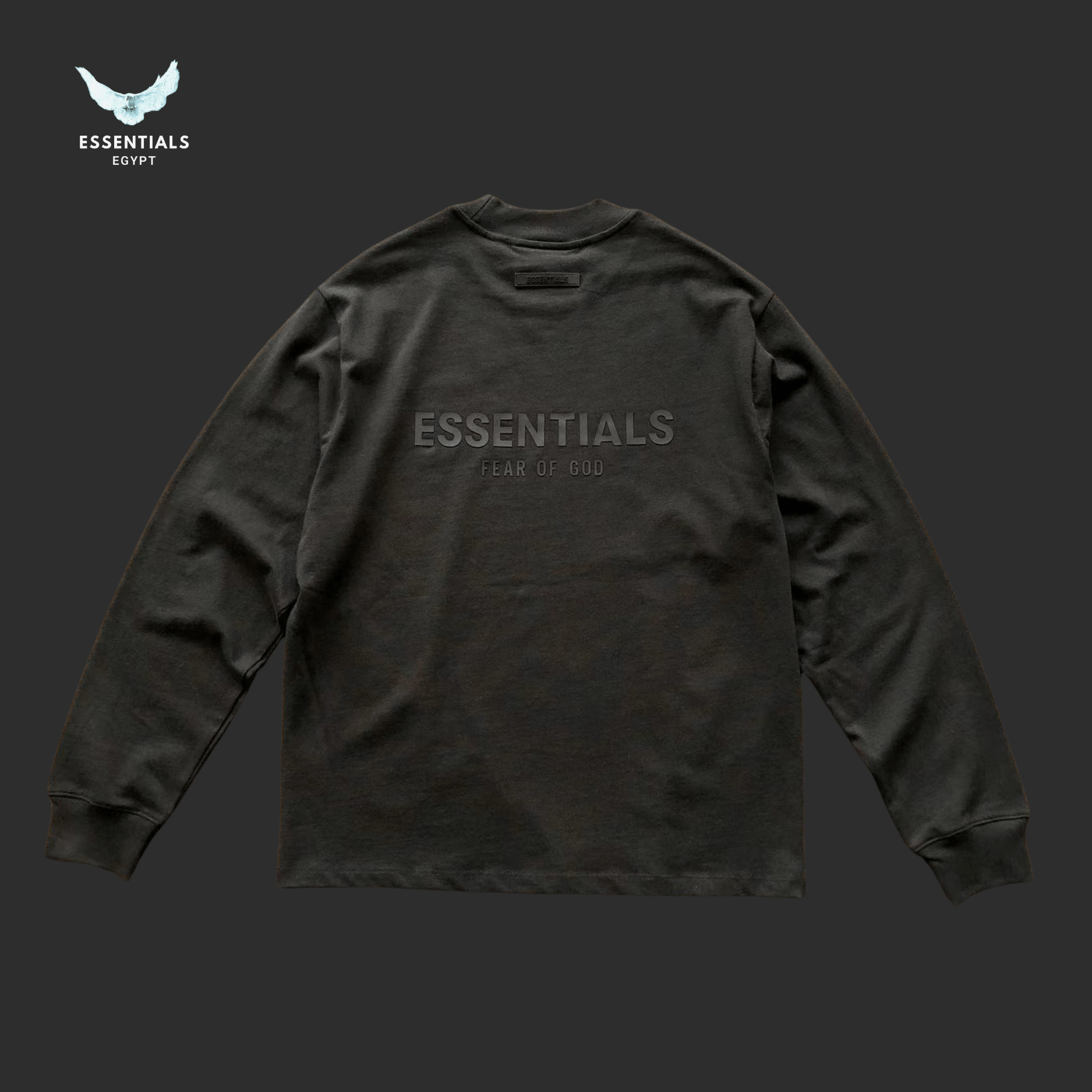 Essentials Fear of God Sweater – Bold Chest Logo - ESSENTIALS EGYPT