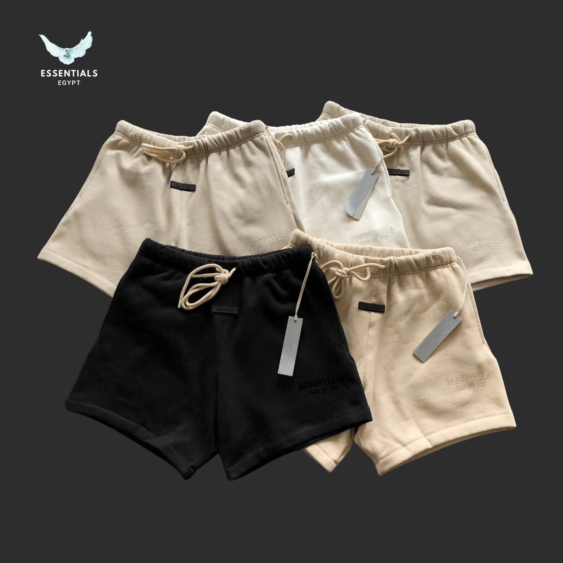 Essentials Fleece Shorts – Studio Fit - ESSENTIALS EGYPT