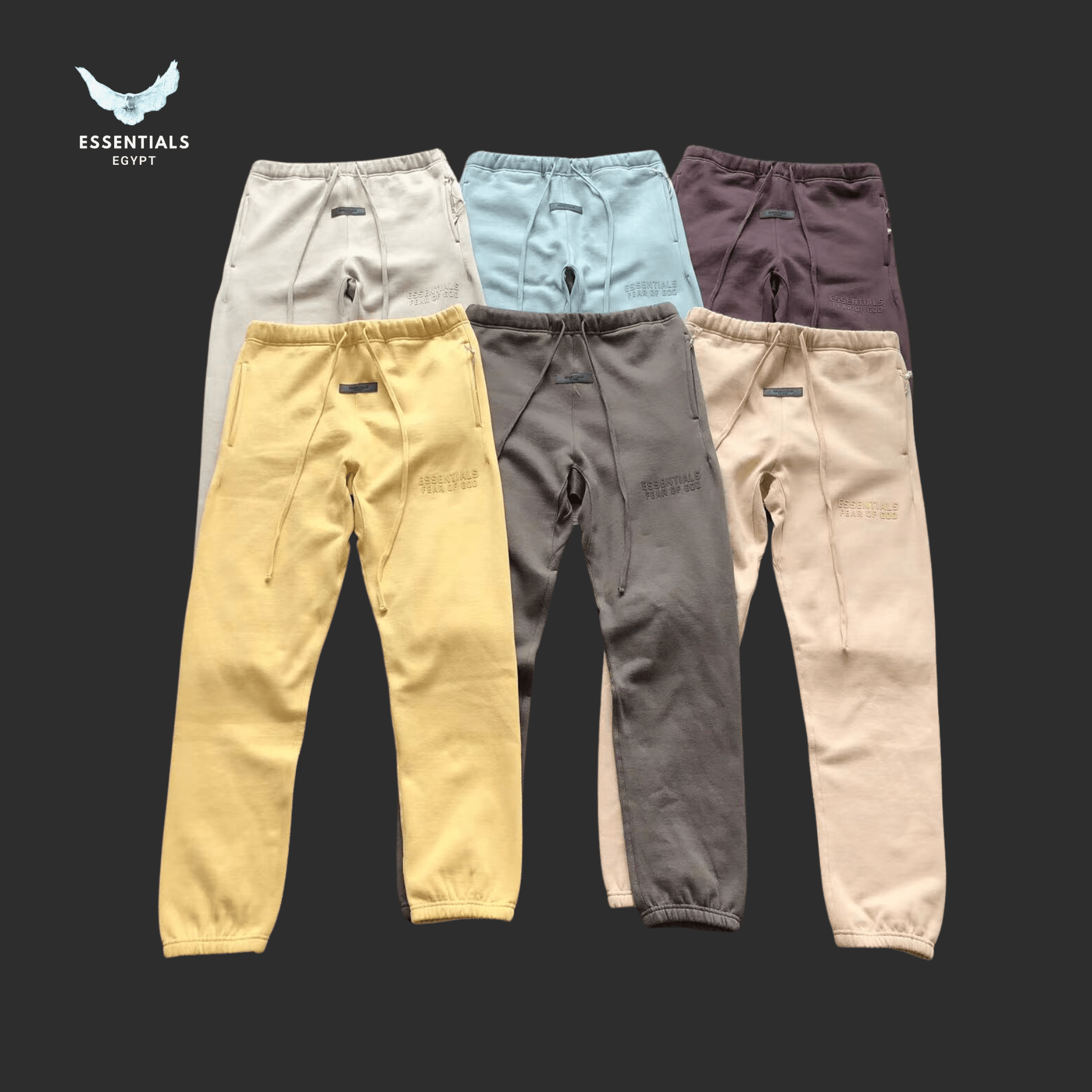 Essentials Sweatpants – Block Panel Edition - ESSENTIALS EGYPT