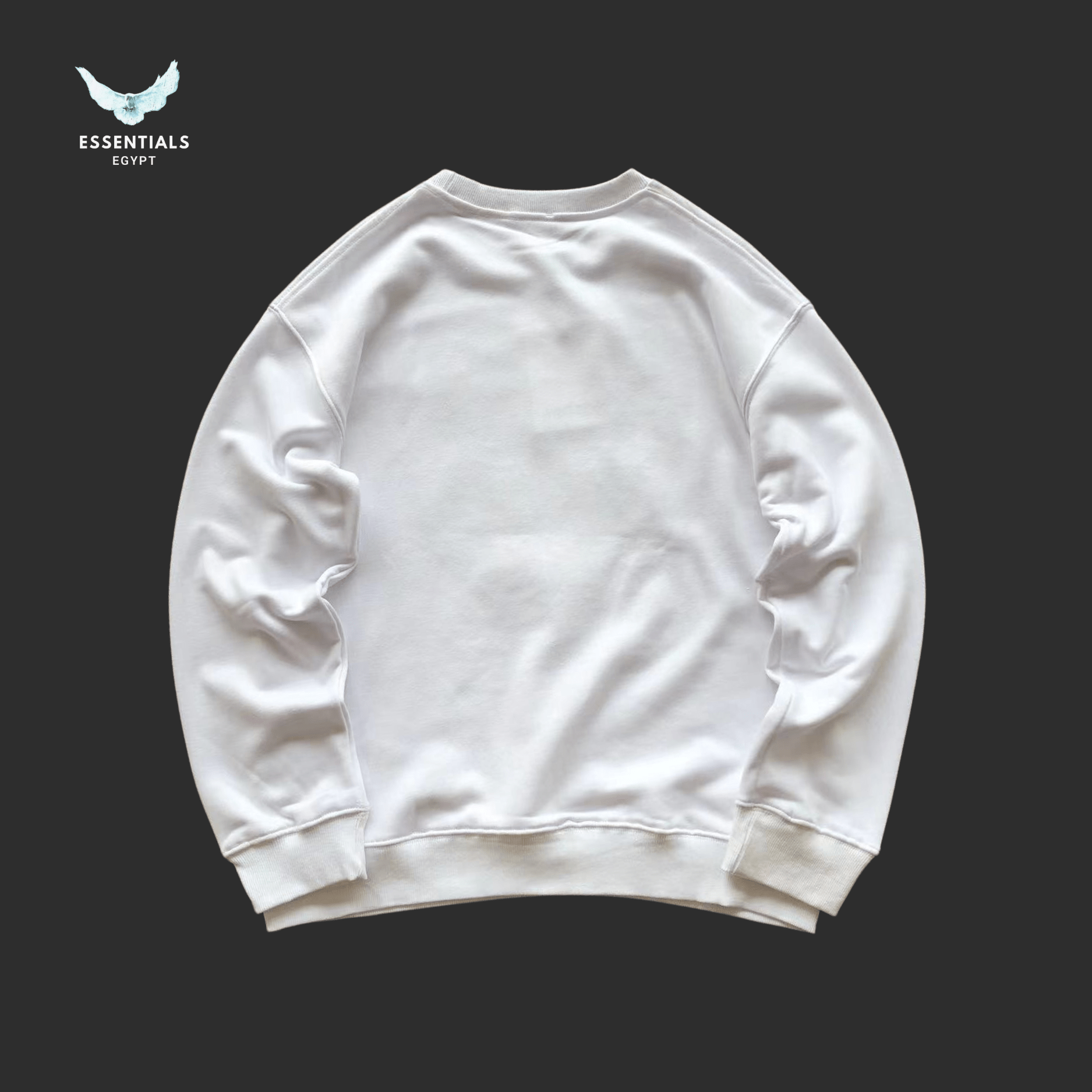 Kenzo Sweater – Classic Tiger Head (White) - ESSENTIALS EGYPT