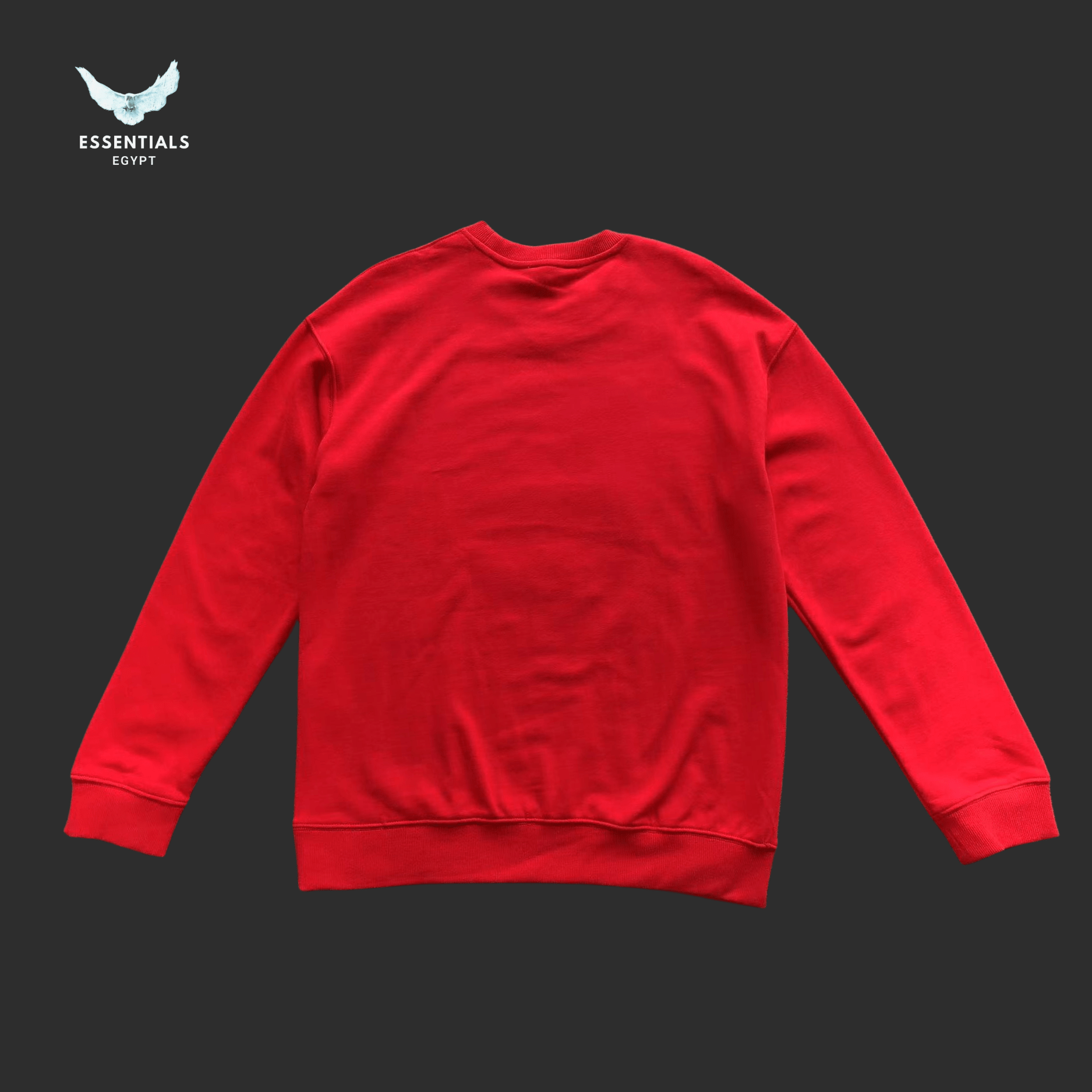 Kenzo Tiger Sweater – Red Outline Embroidery - ESSENTIALS EGYPT