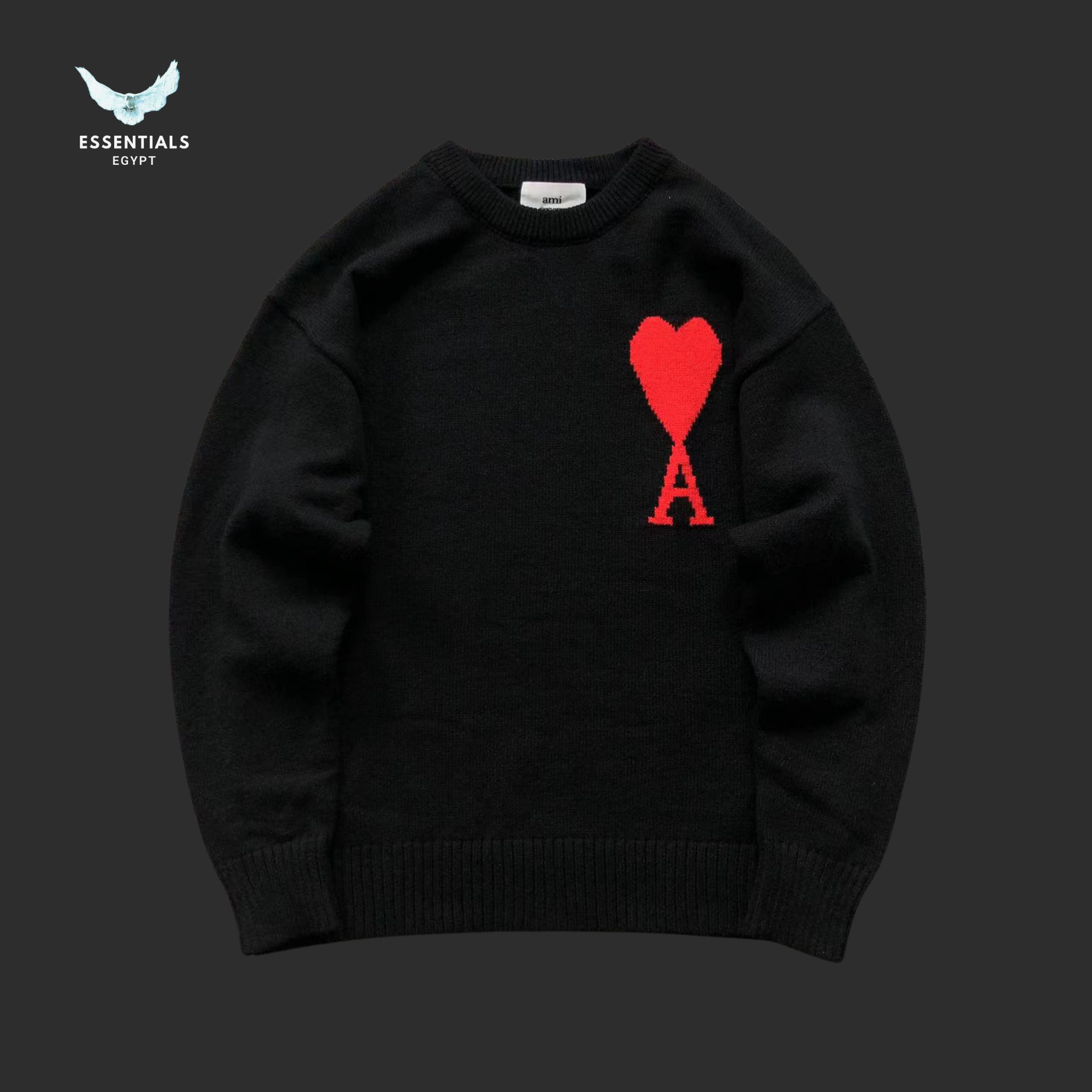 AMI Paris Sweatshirt – Letter Logo Series - ESSENTIALS EGYPT