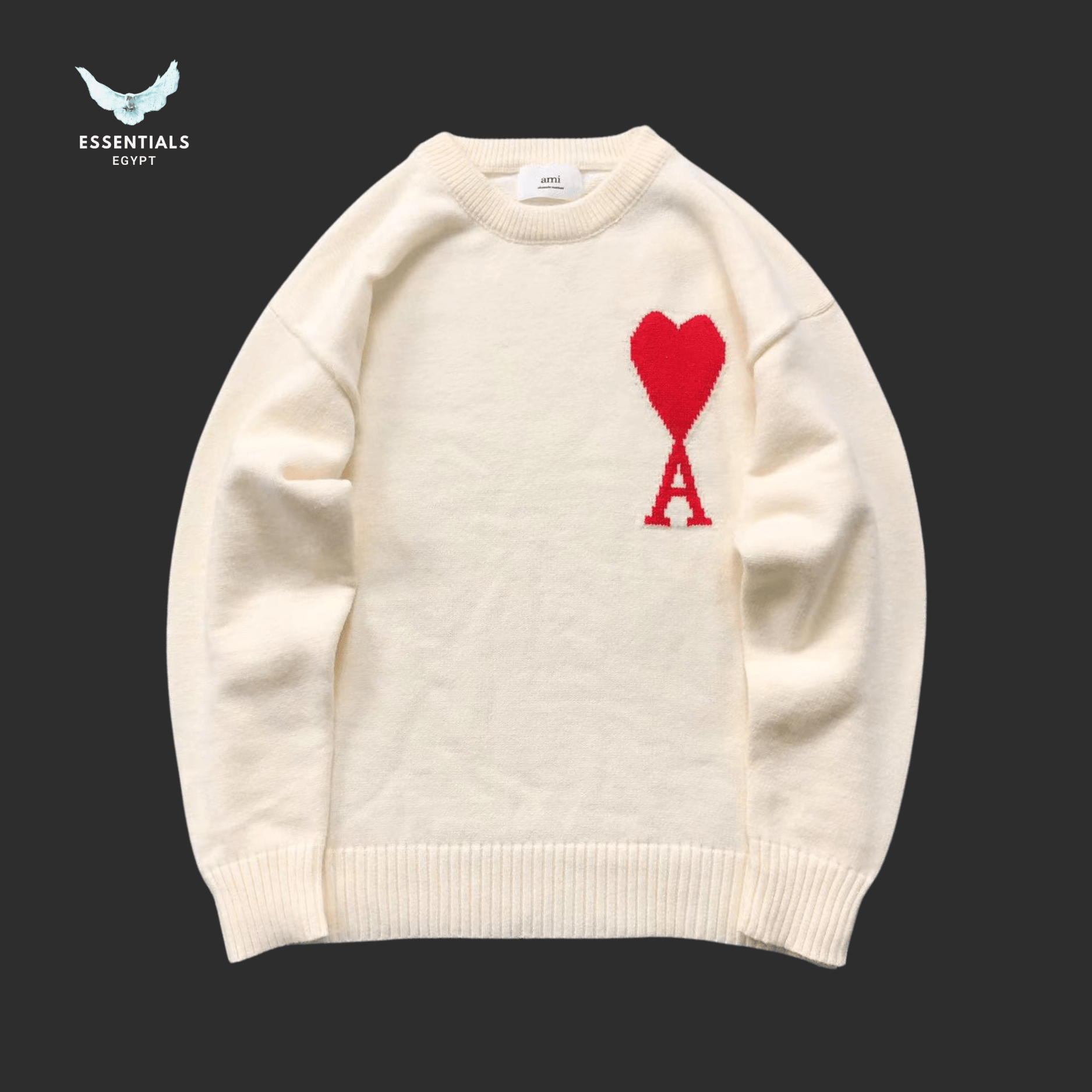 AMI Paris Sweatshirt – Letter Logo Series - ESSENTIALS EGYPT