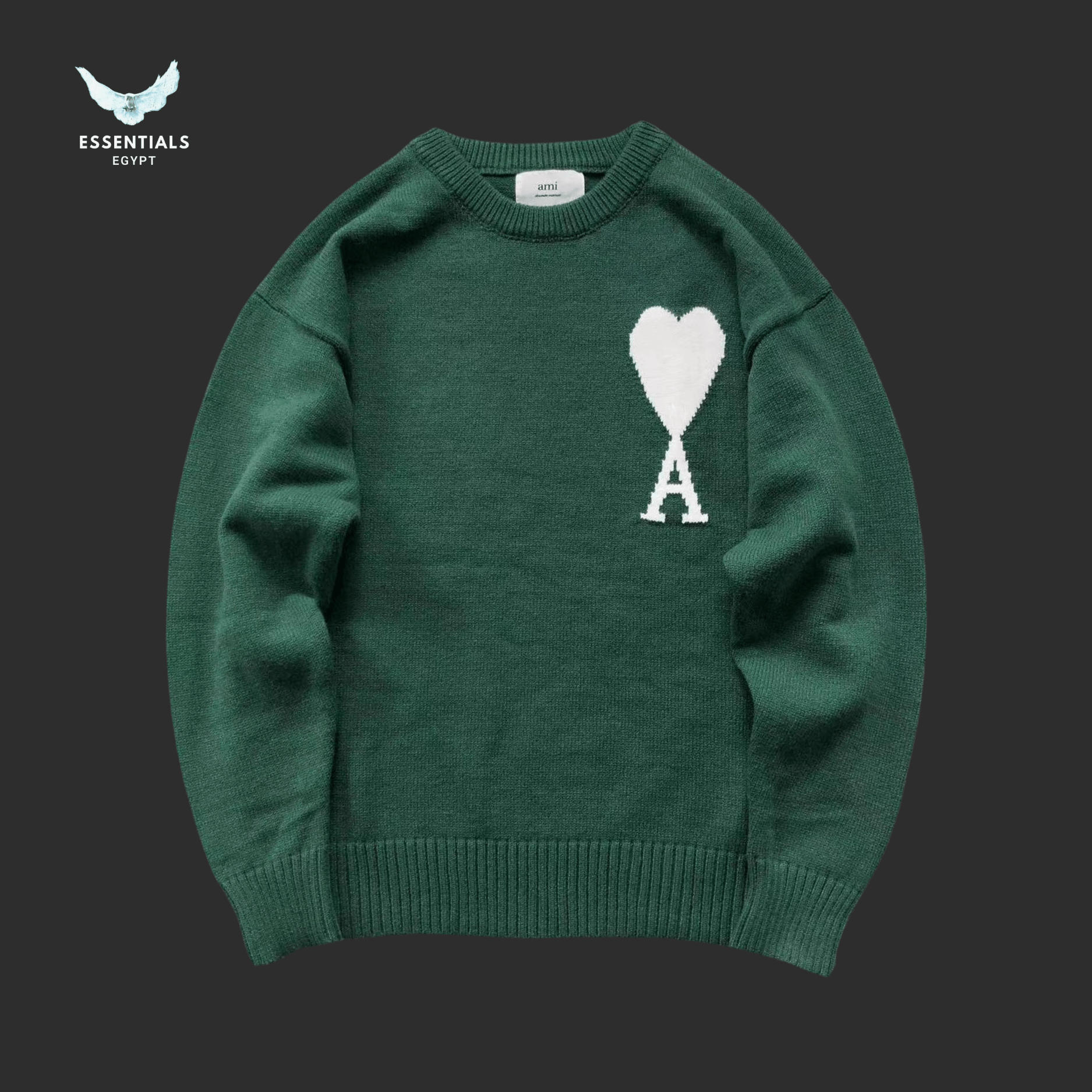 AMI Paris Sweatshirt – Letter Logo Series - ESSENTIALS EGYPT