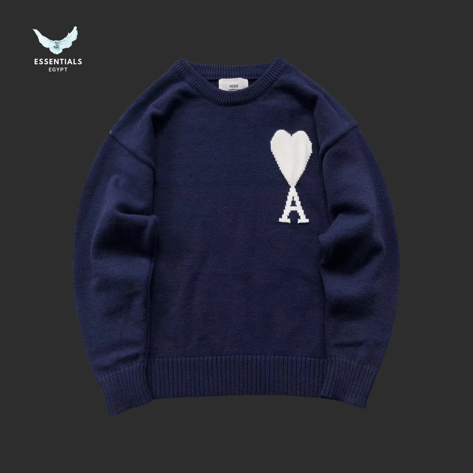 AMI Paris Sweatshirt – Letter Logo Series - ESSENTIALS EGYPT