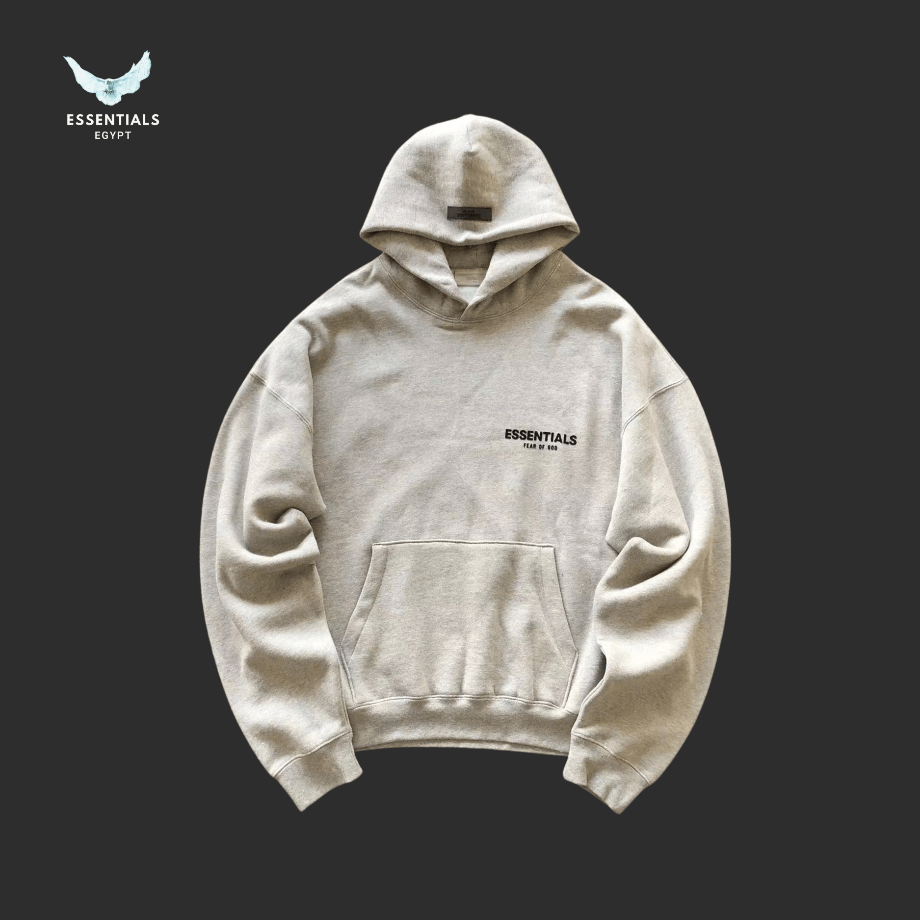 Essentials Hoodie – Front Logo - ESSENTIALS EGYPT
