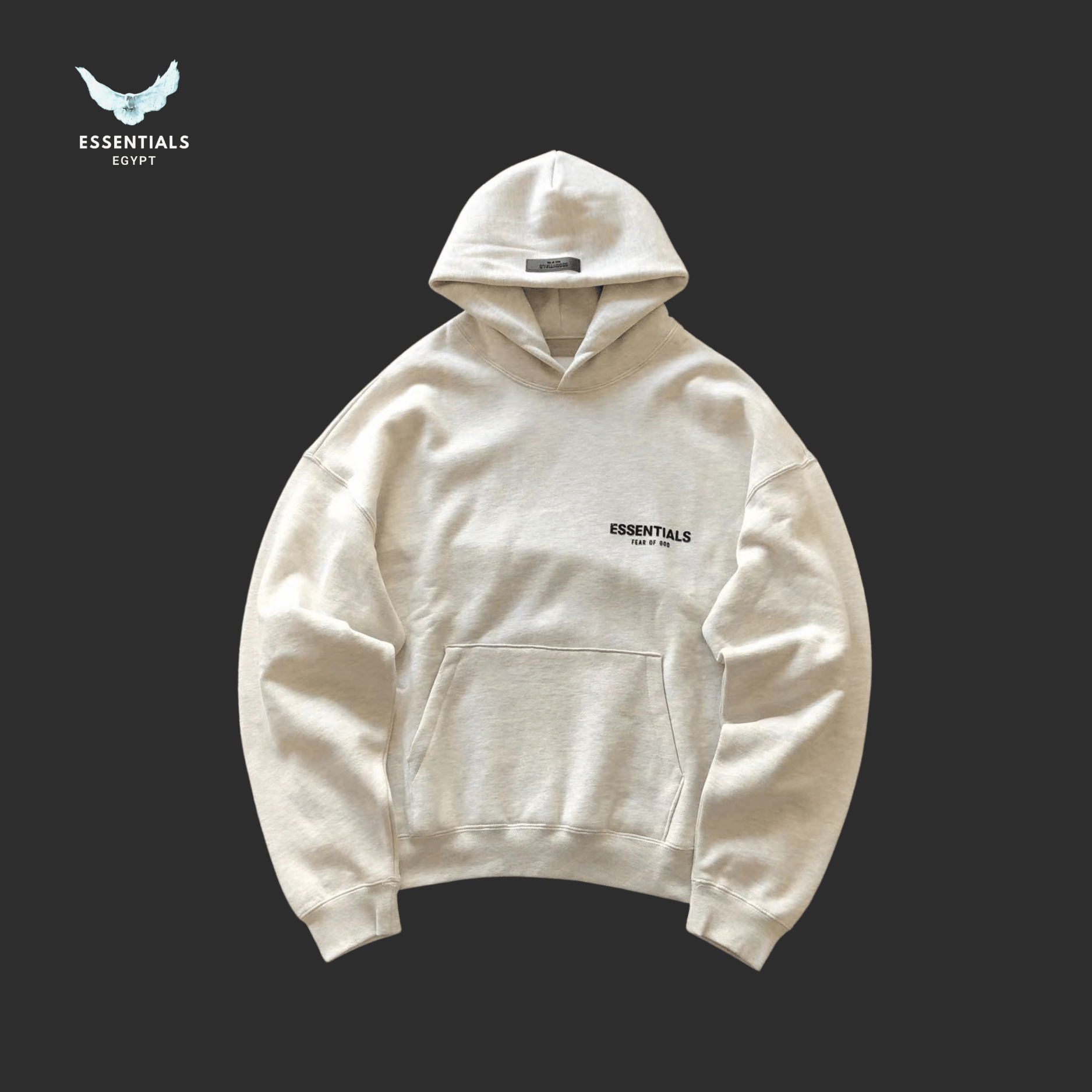 Essentials Hoodie – Front Logo - ESSENTIALS EGYPT