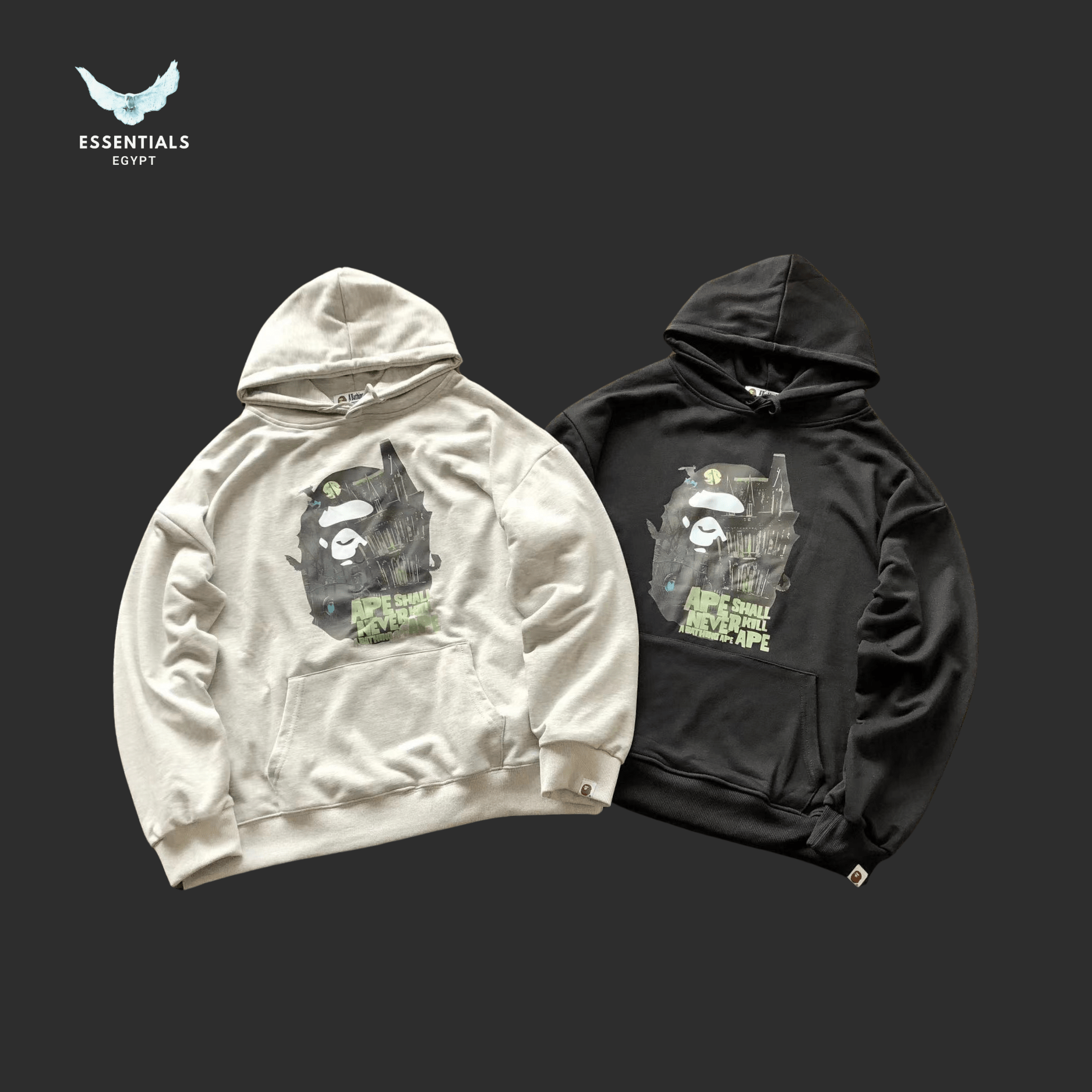BAPE Camo Ape Hoodie – Green Camo - ESSENTIALS EGYPT
