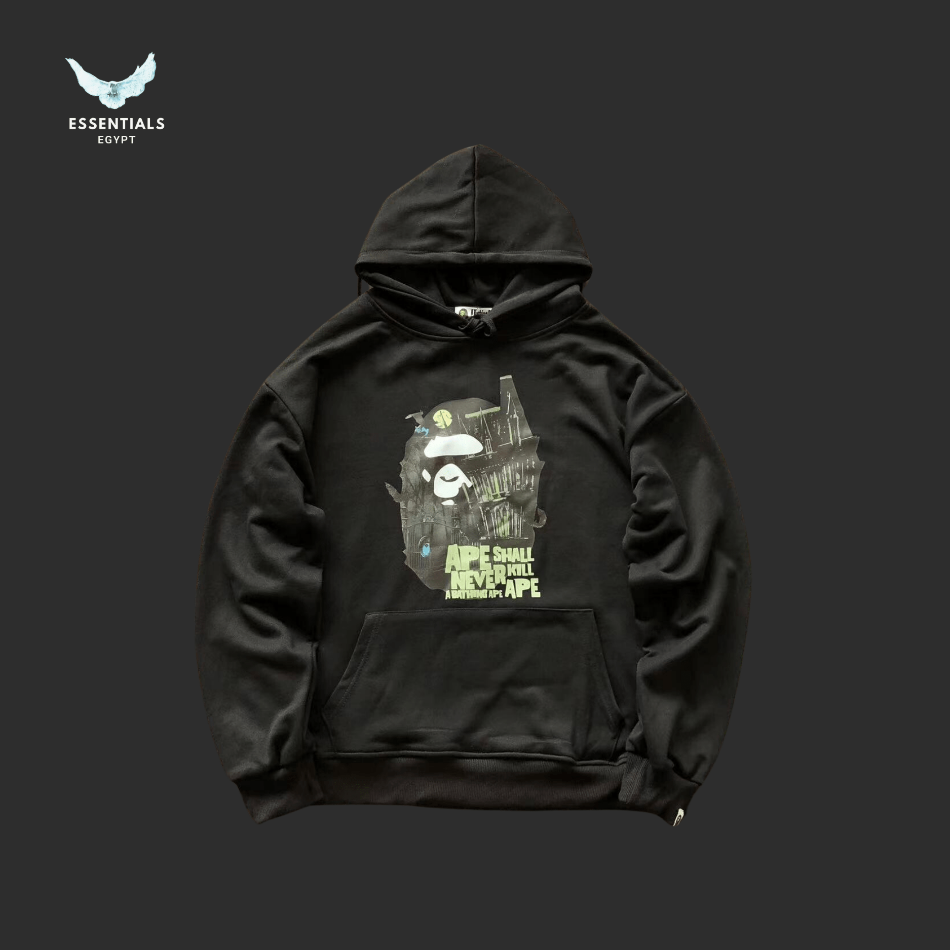 BAPE Camo Ape Hoodie – Green Camo - ESSENTIALS EGYPT