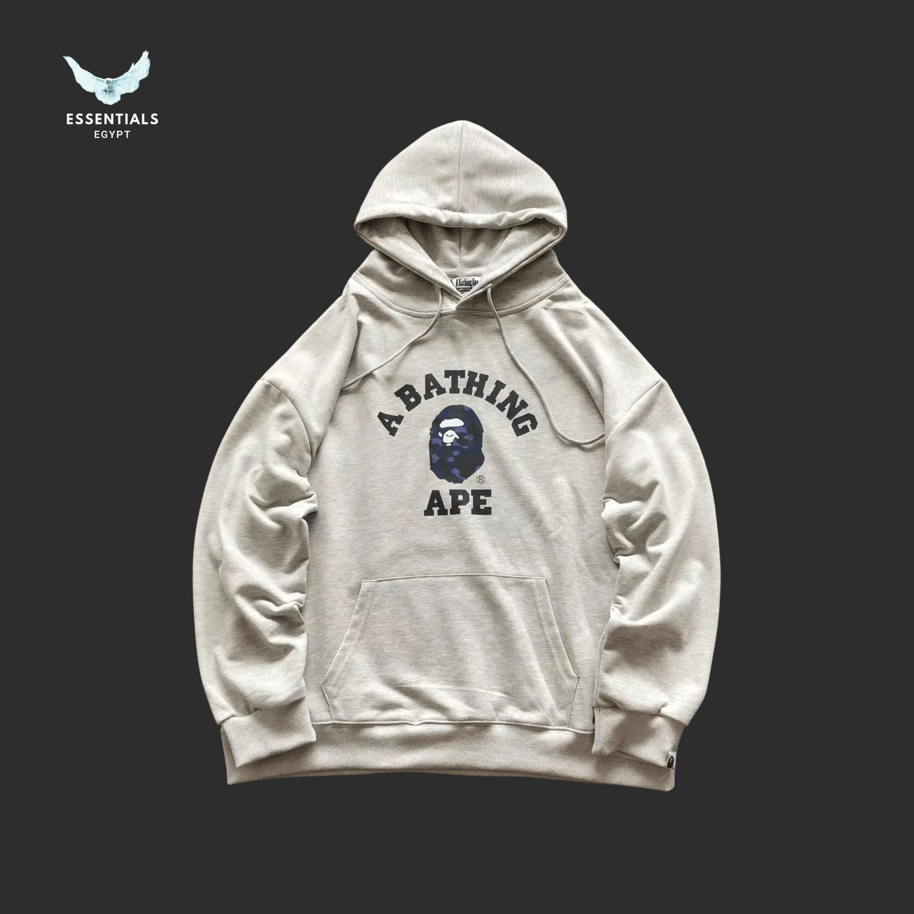 BAPE Ape Head Hoodie – Navy Logo - ESSENTIALS EGYPT