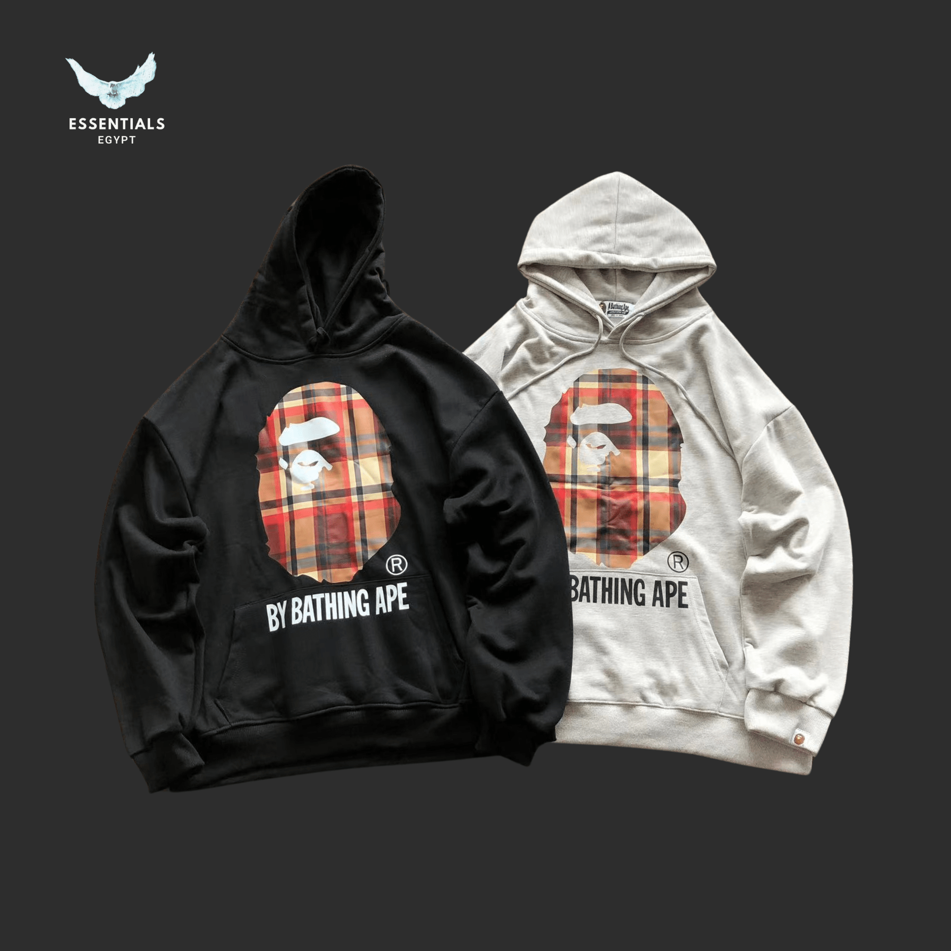 BAPE Helmet Print Hoodie – Street Racer Edition - ESSENTIALS EGYPT