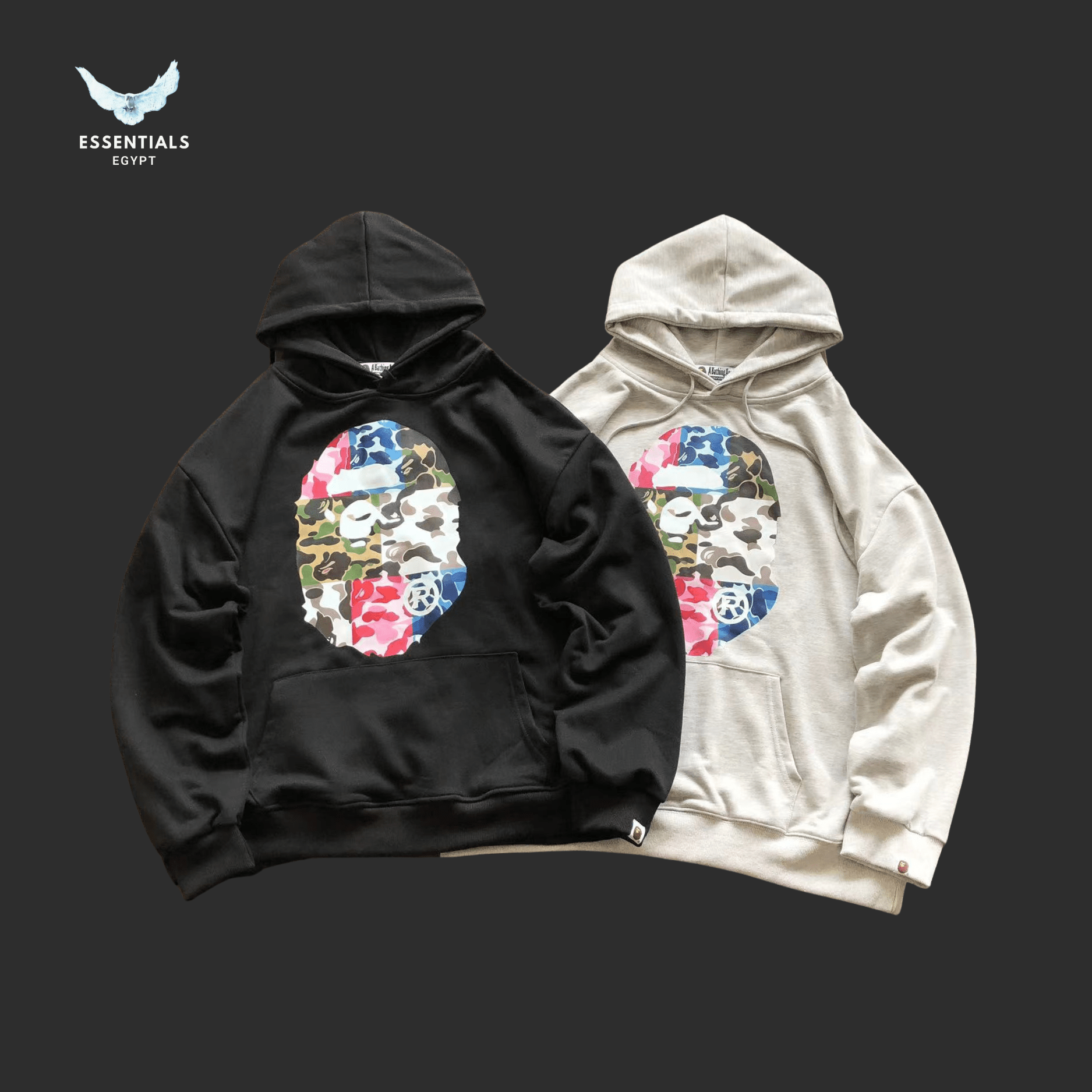 BAPE Ape Head Hoodie – Comic Fill - ESSENTIALS EGYPT