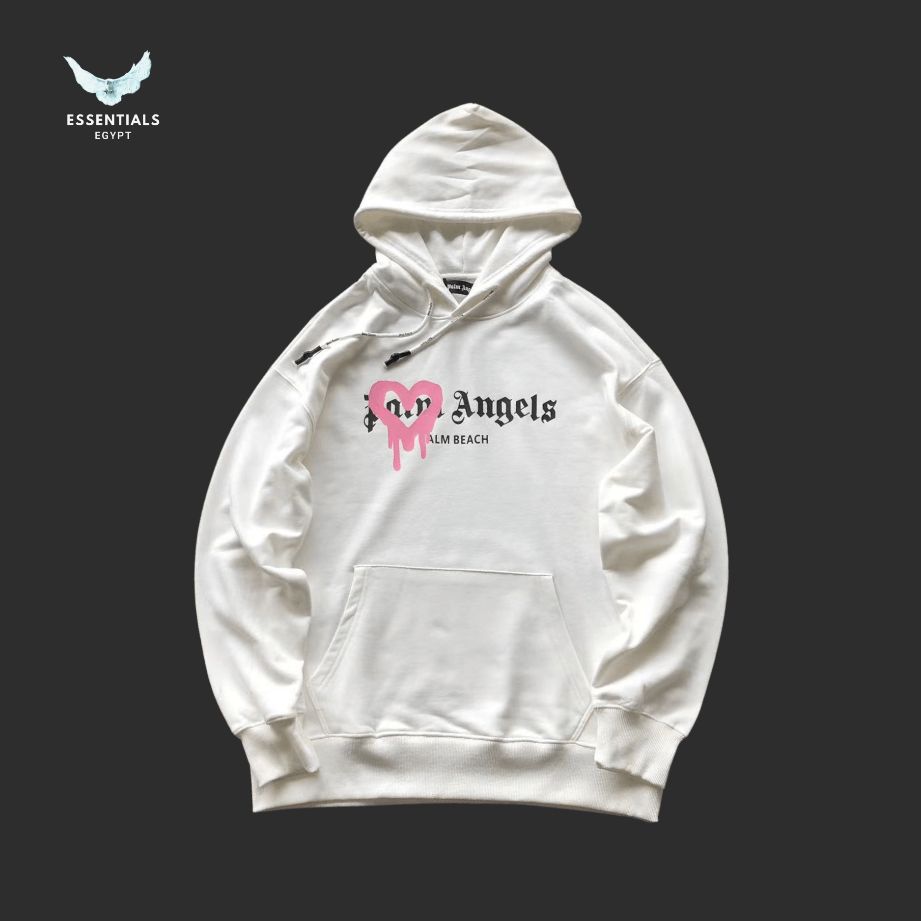 Palm Angels Hoodie – Dripping Heart City Series - ESSENTIALS EGYPT