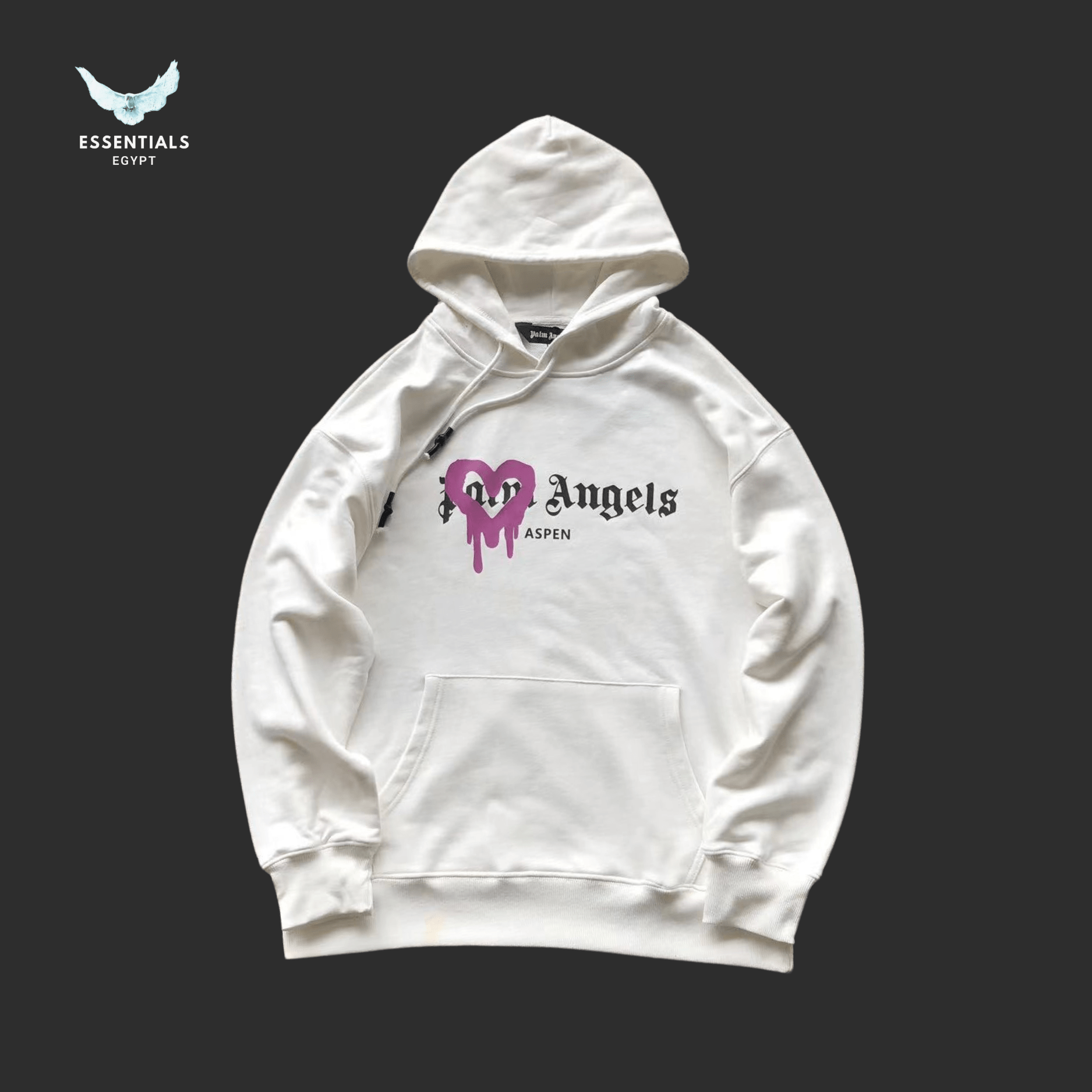 Palm Angels Hoodie – Dripping Heart City Series - ESSENTIALS EGYPT
