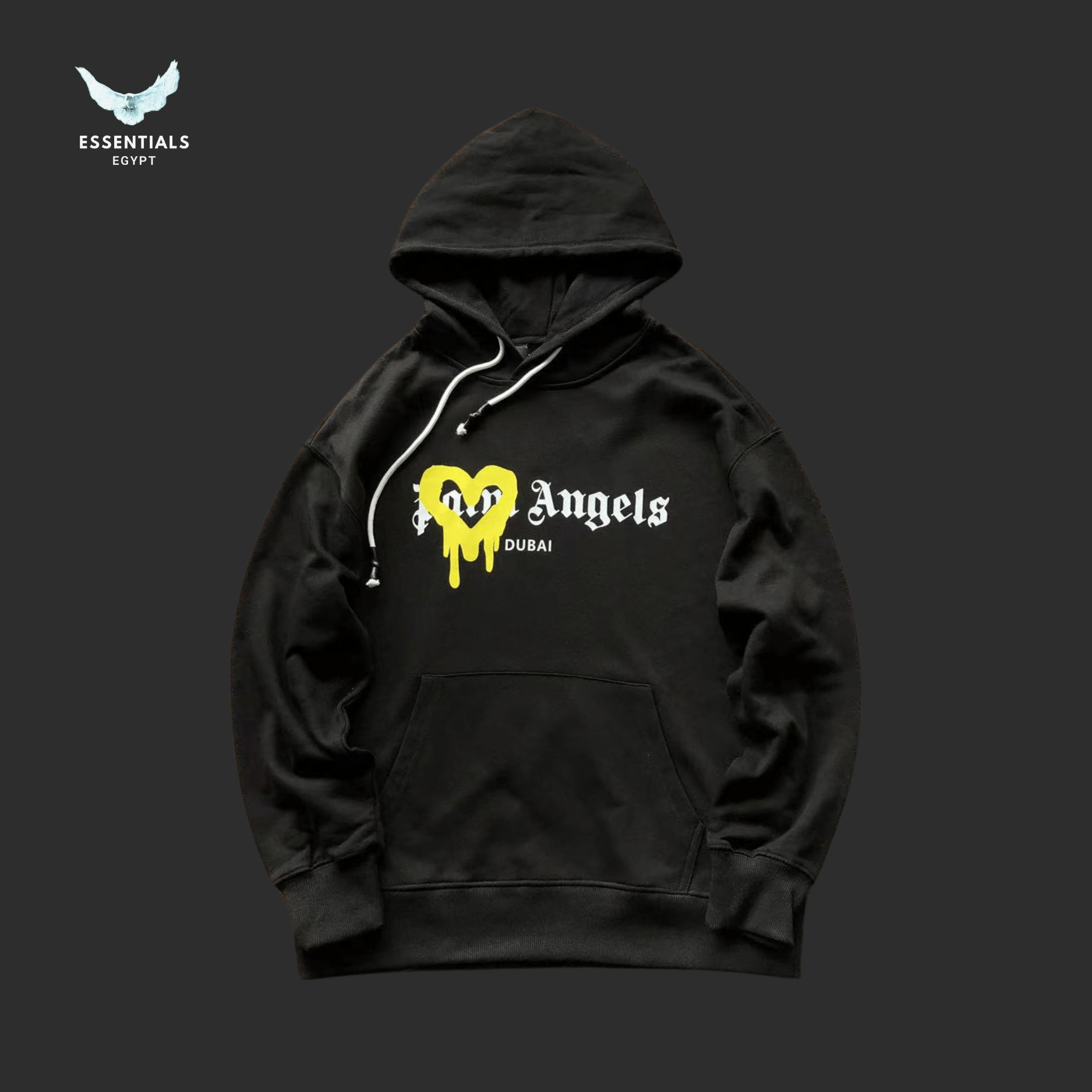 Palm Angels Hoodie – Dripping Heart City Series - ESSENTIALS EGYPT