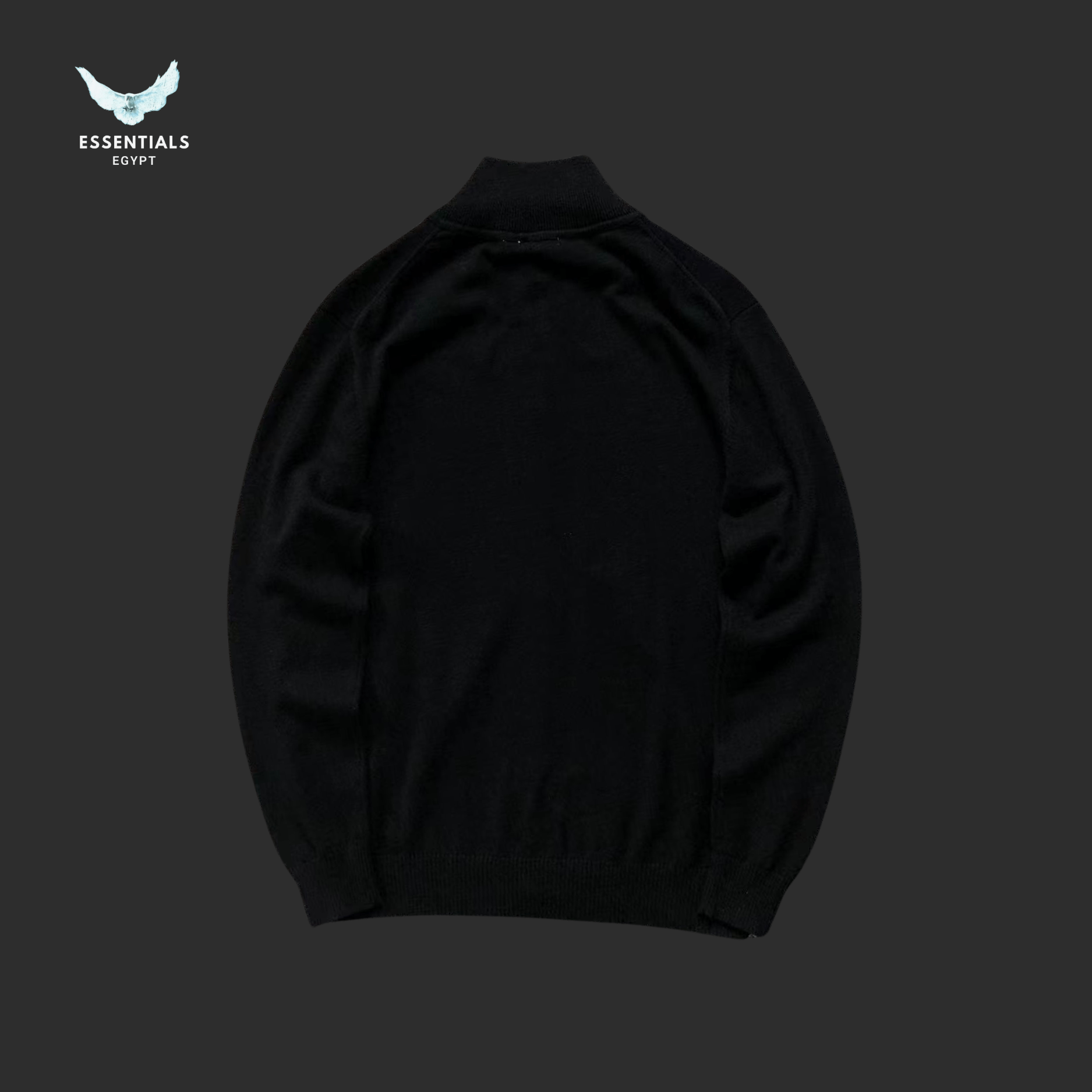 AMI Paris Sweatshirt – Zip - Up Minimal Logo - ESSENTIALS EGYPT