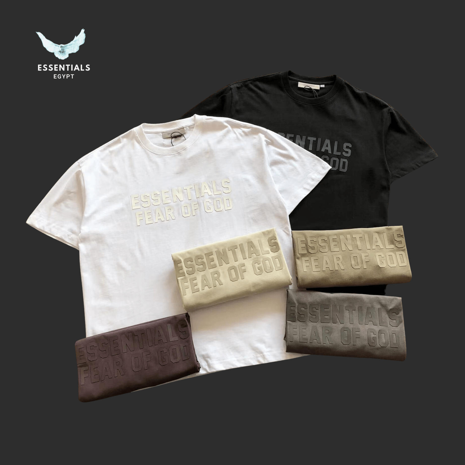 Essentials T-Shirt – Fear of God Minimal Logo - ESSENTIALS EGYPT