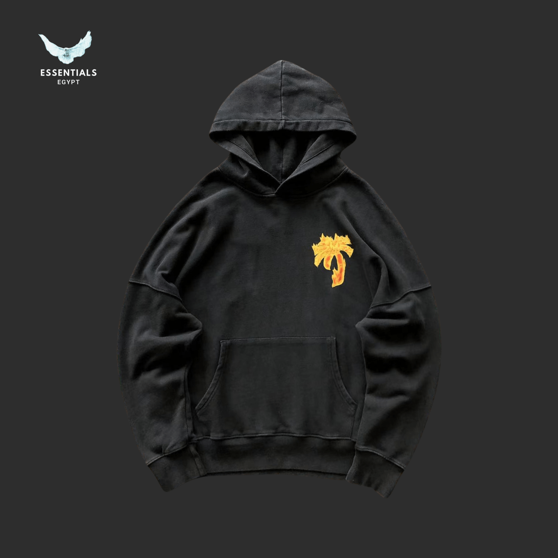 Palm Angels Hoodie – Ice Bear Graphic - ESSENTIALS EGYPT