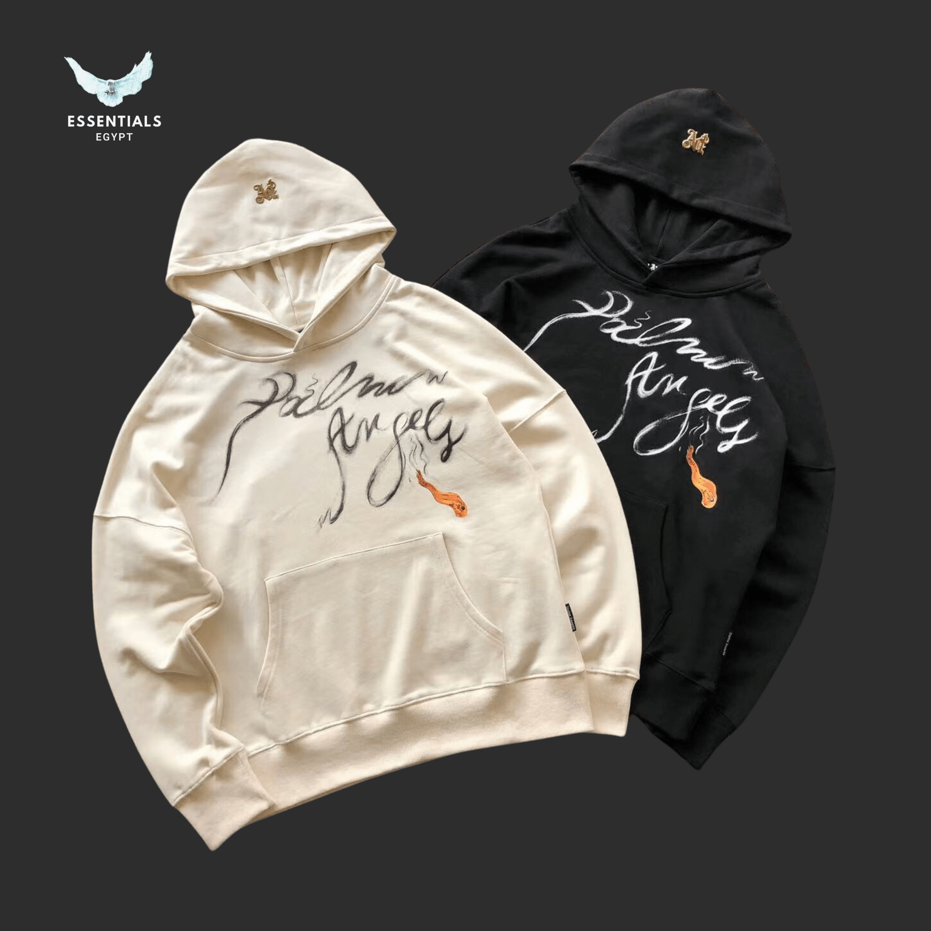 Palm Angels Hoodie – Gradient Signature Logo - ESSENTIALS EGYPT