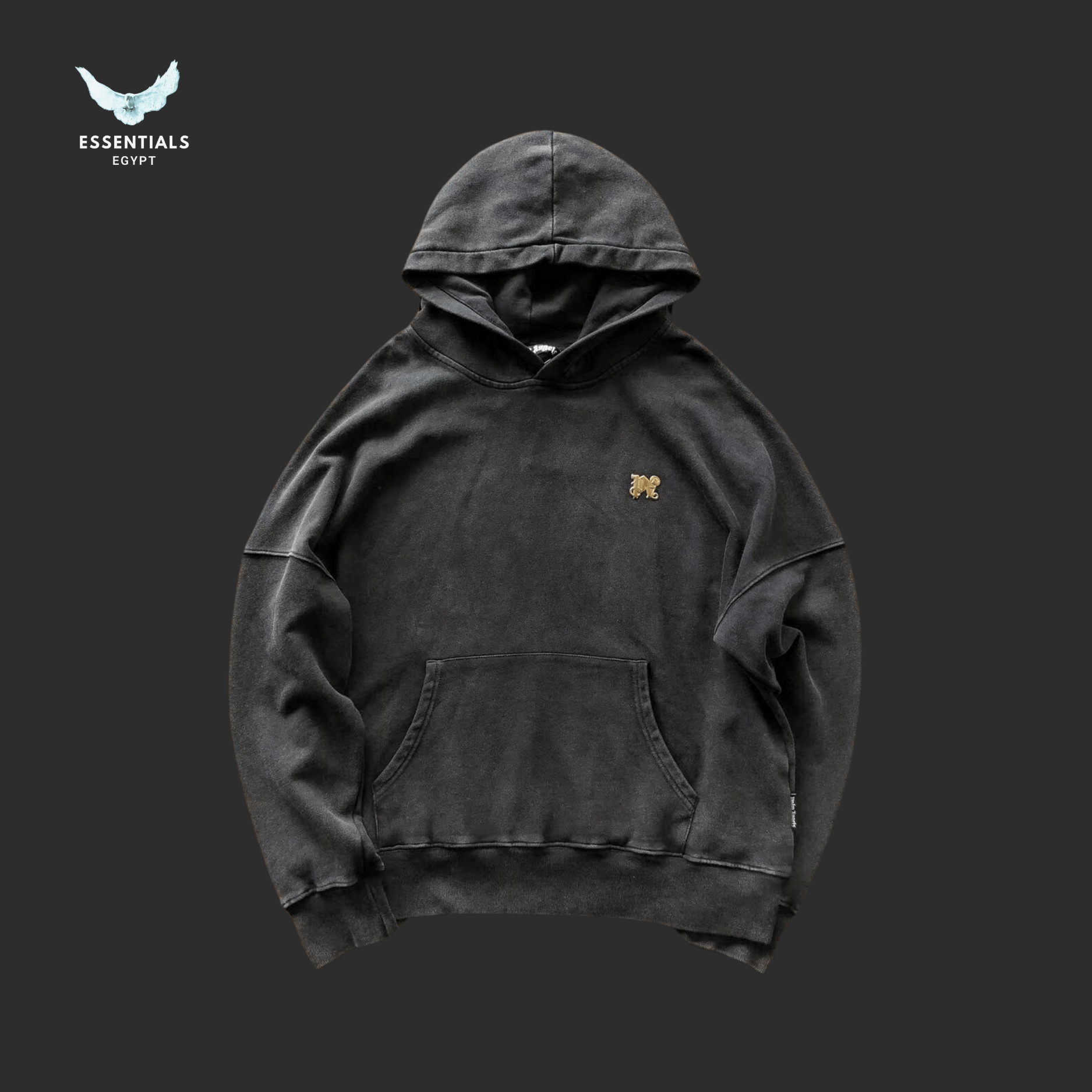 Palm Angels Hoodie – Gothic Arch Logo - ESSENTIALS EGYPT