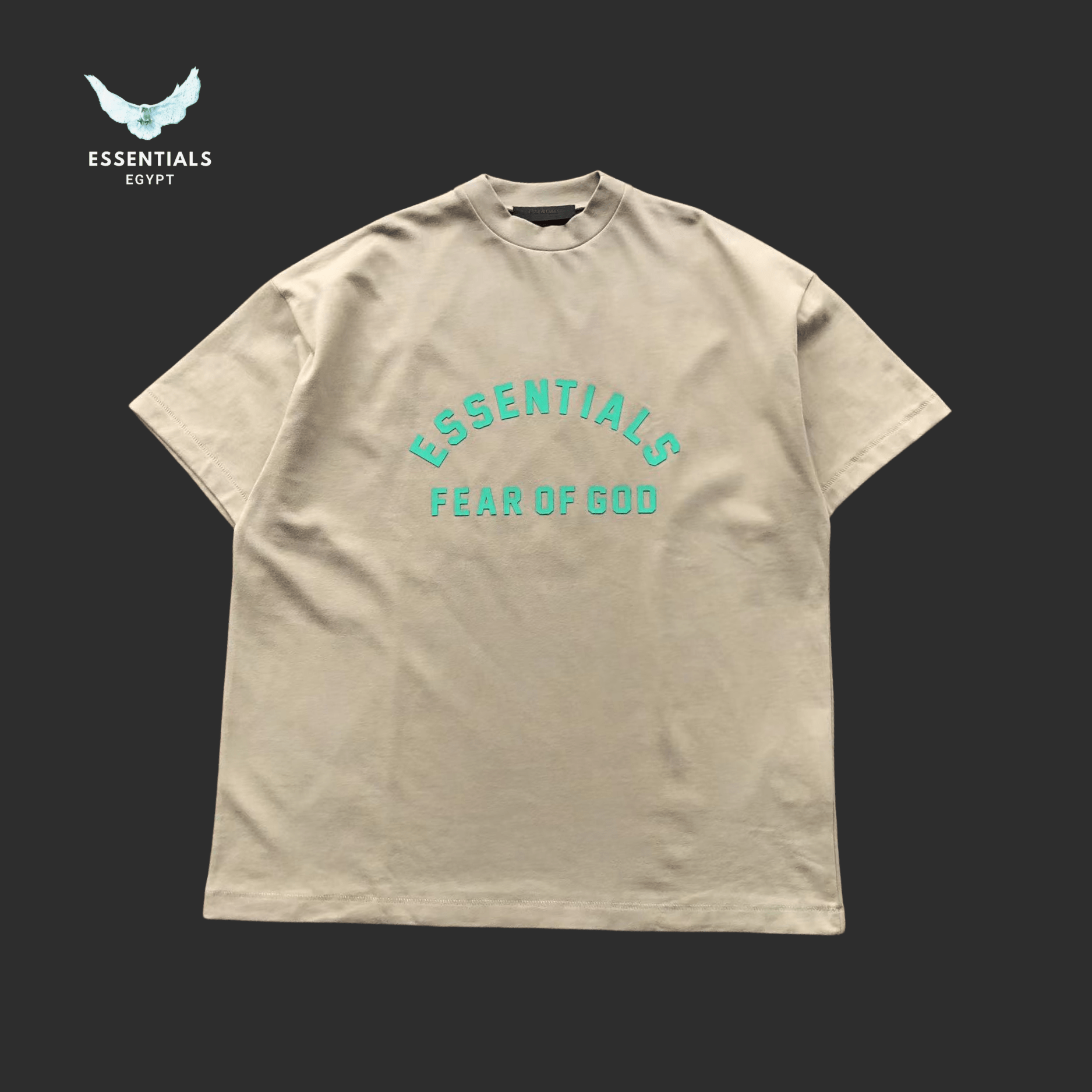 Essentials T-Shirt – Pastel Logo - ESSENTIALS EGYPT
