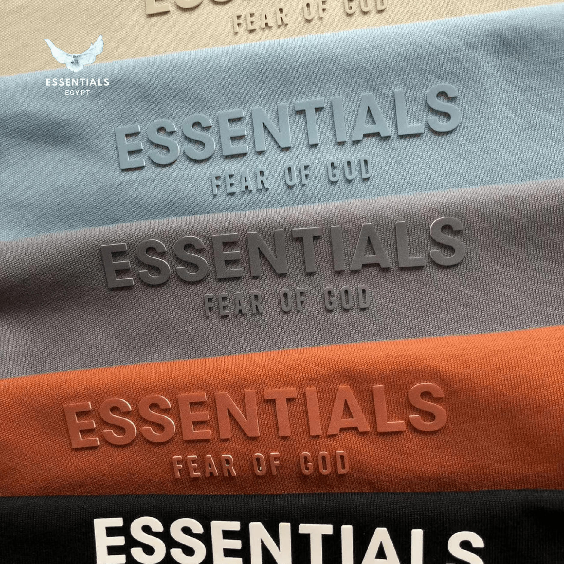 Essentials T-Shirt – Soft Tones Edition - ESSENTIALS EGYPT