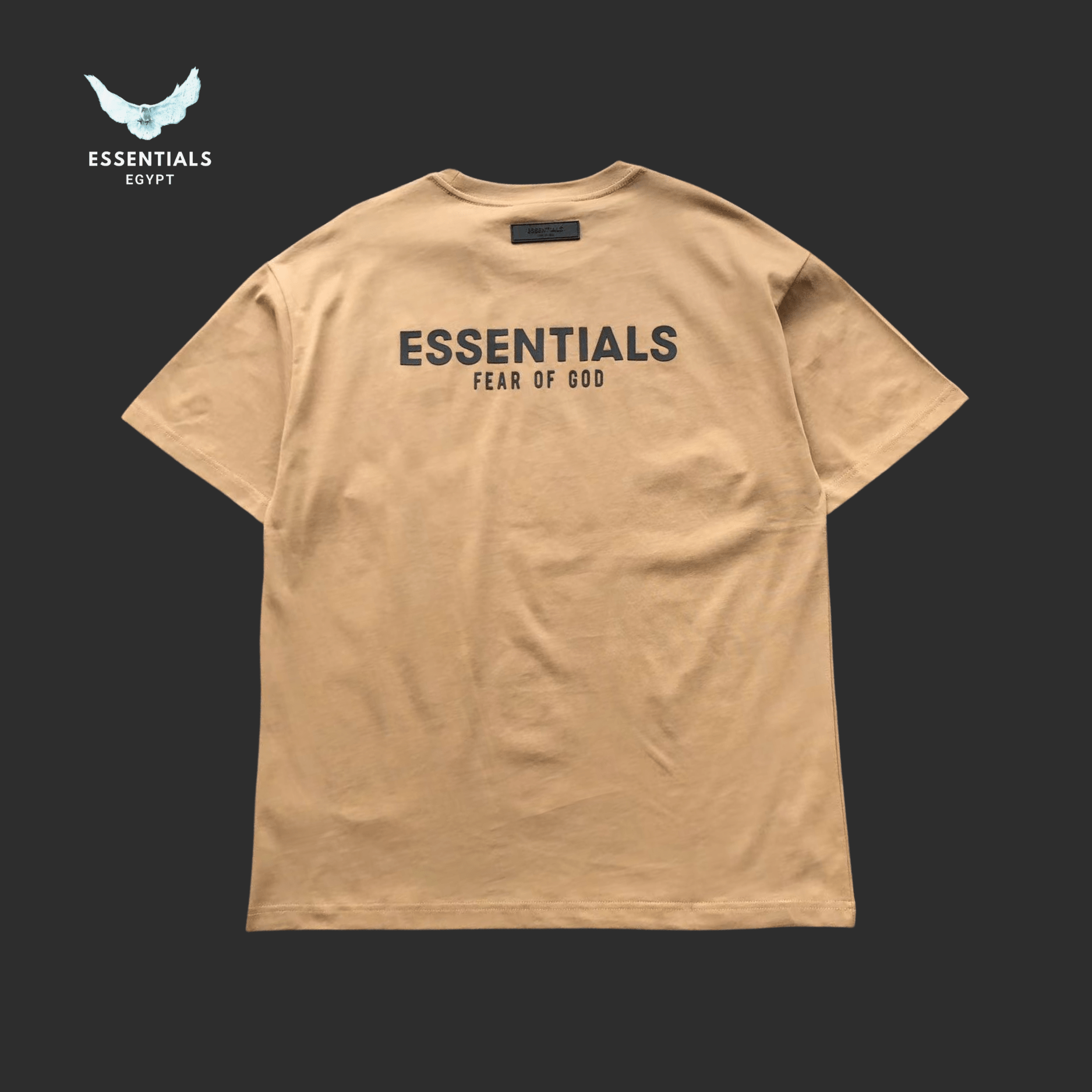 Essentials T-Shirt – Raised Rubber Print - ESSENTIALS EGYPT